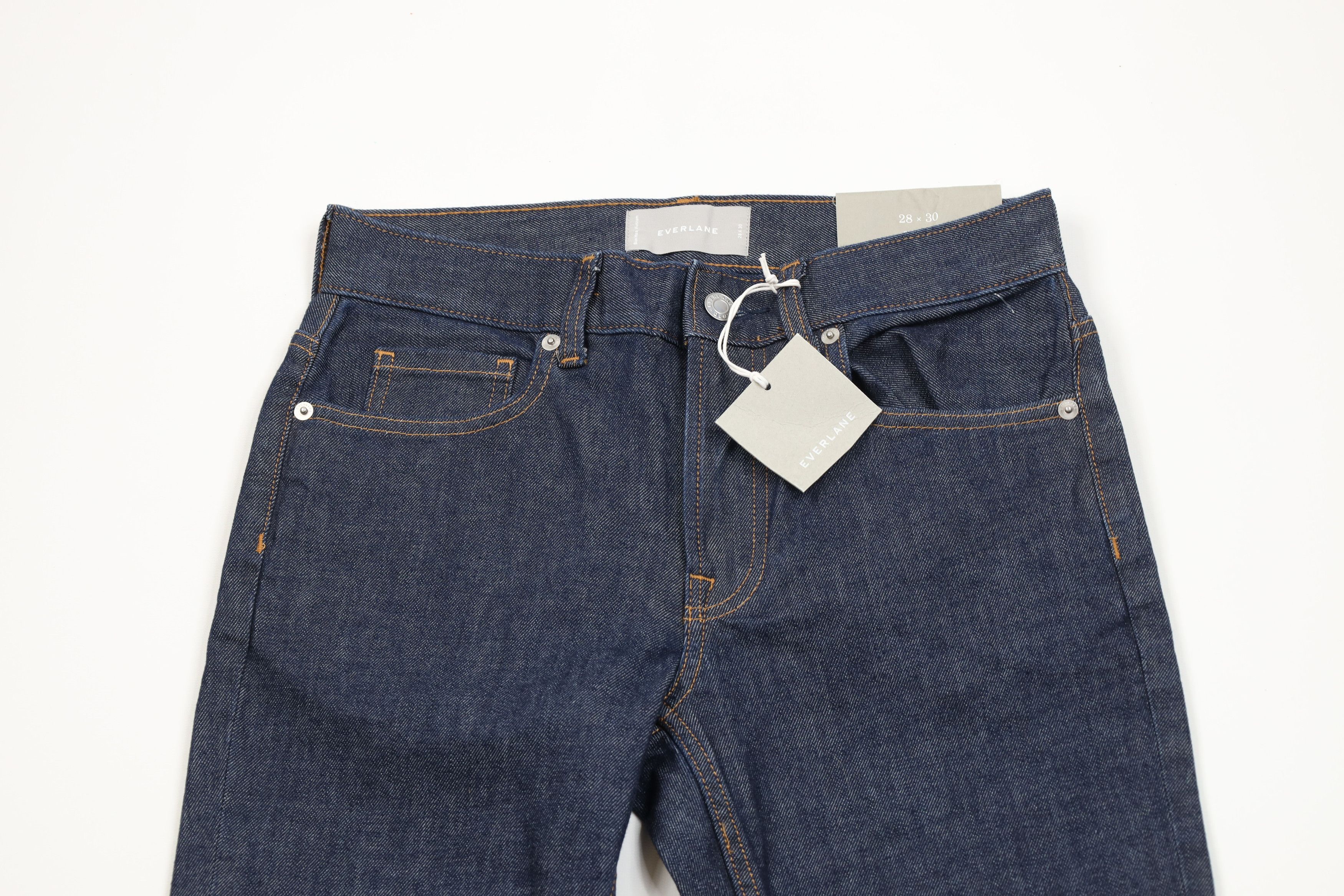 Everlane × Vintage New Everlane Skinny Fit Denim Jeans Indigo Blue Cotton Size US 28 / EU 44 - 2 Thumbnail