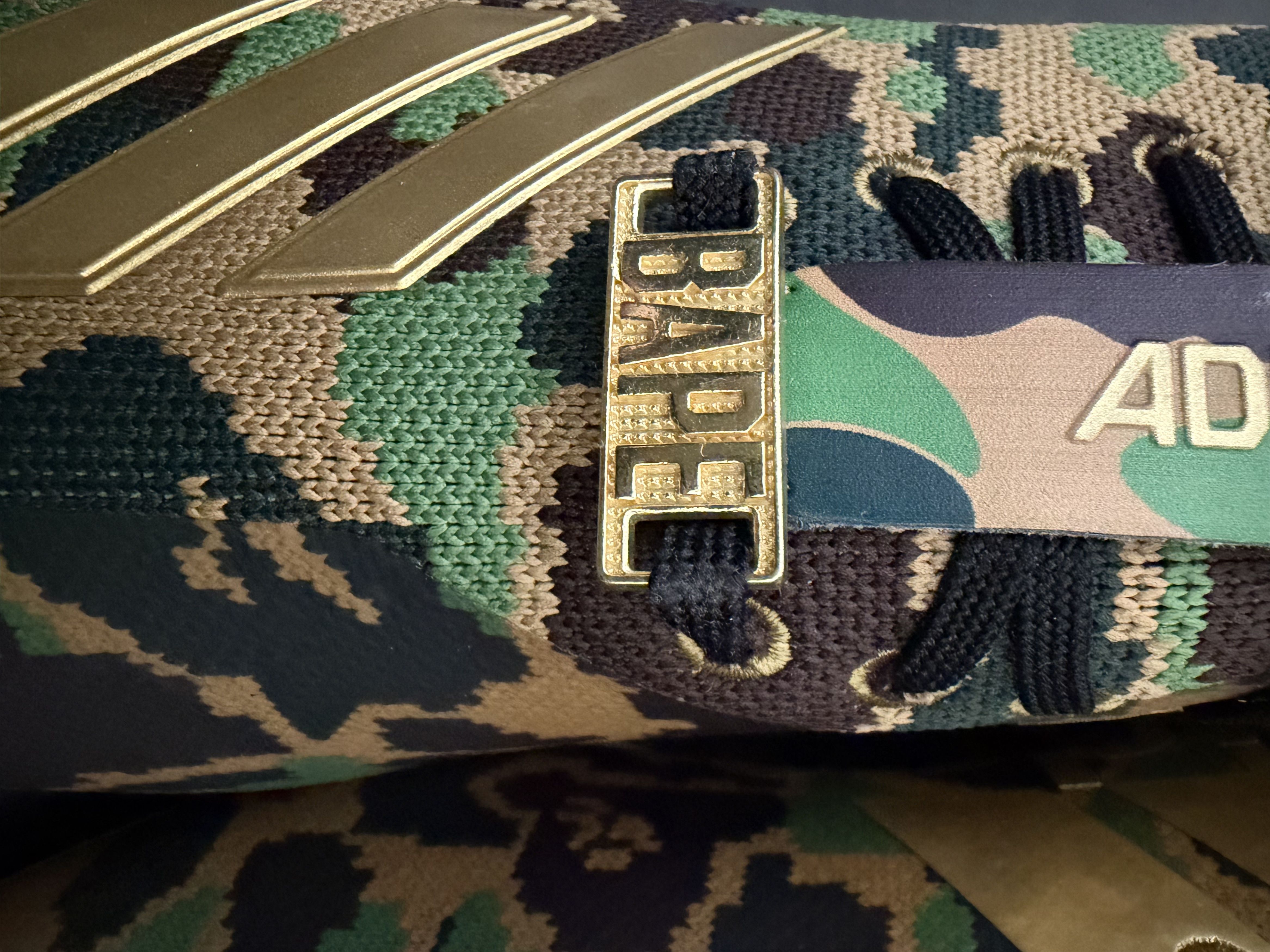 Bape BAPE Adidas Adizero Cleats 'Green Camo' Size US 10 / EU 43 - 10 Thumbnail
