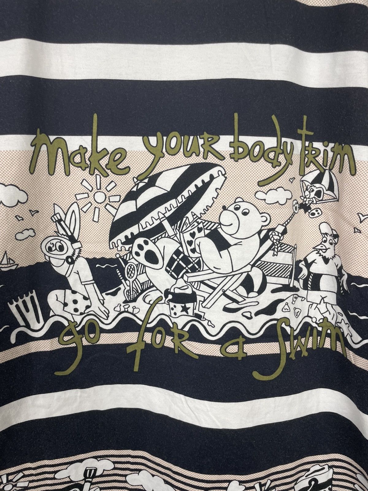 Jean Charles De Castelbajac Vintage Jean Charles De Castelbajac Sport Tshirt Size US L / EU 52-54 / 3 - 4 Thumbnail