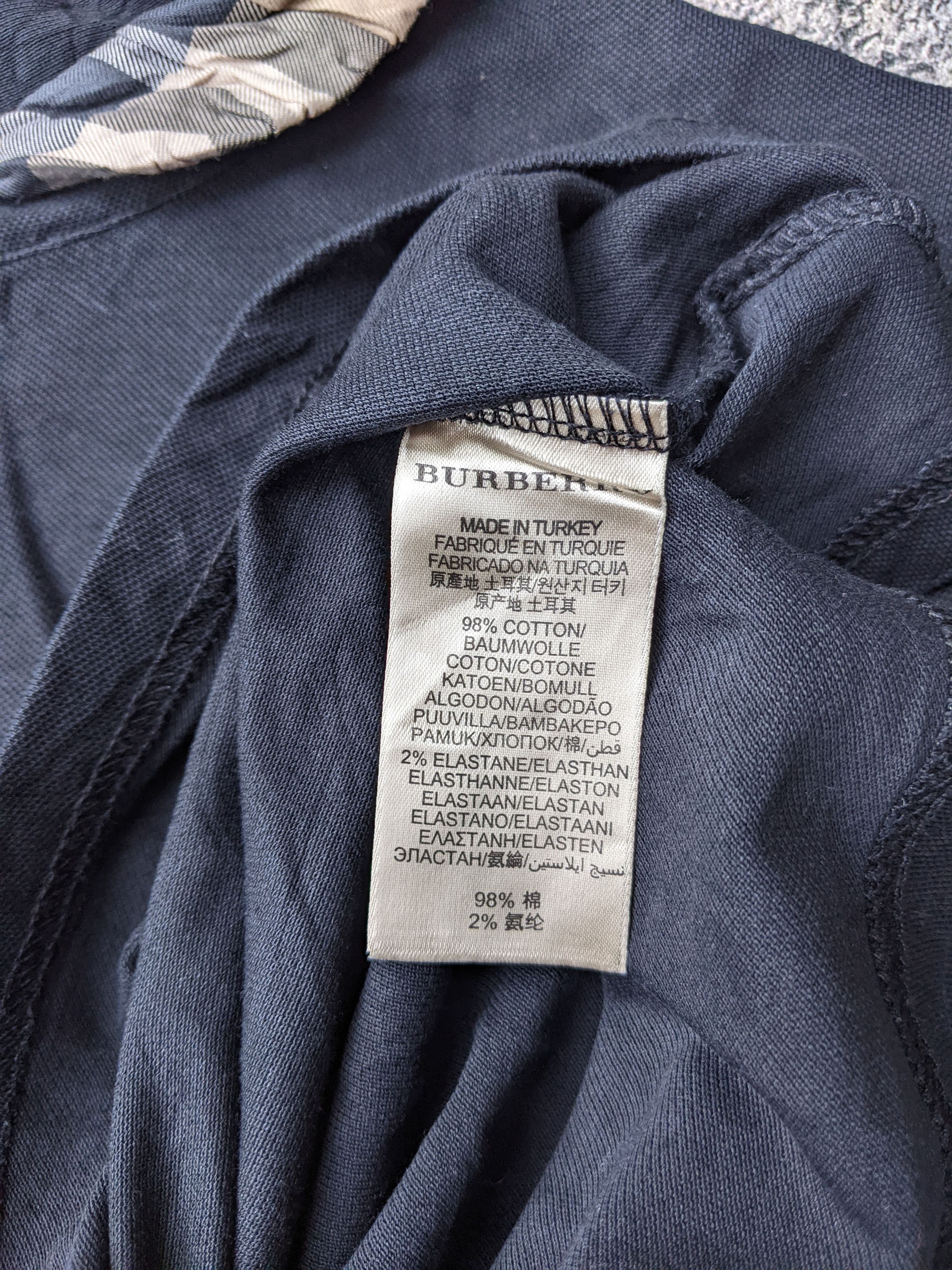 Burberry Burberry Brit Nova Check Collar Size L / US 10 / IT 46 - 7 Thumbnail