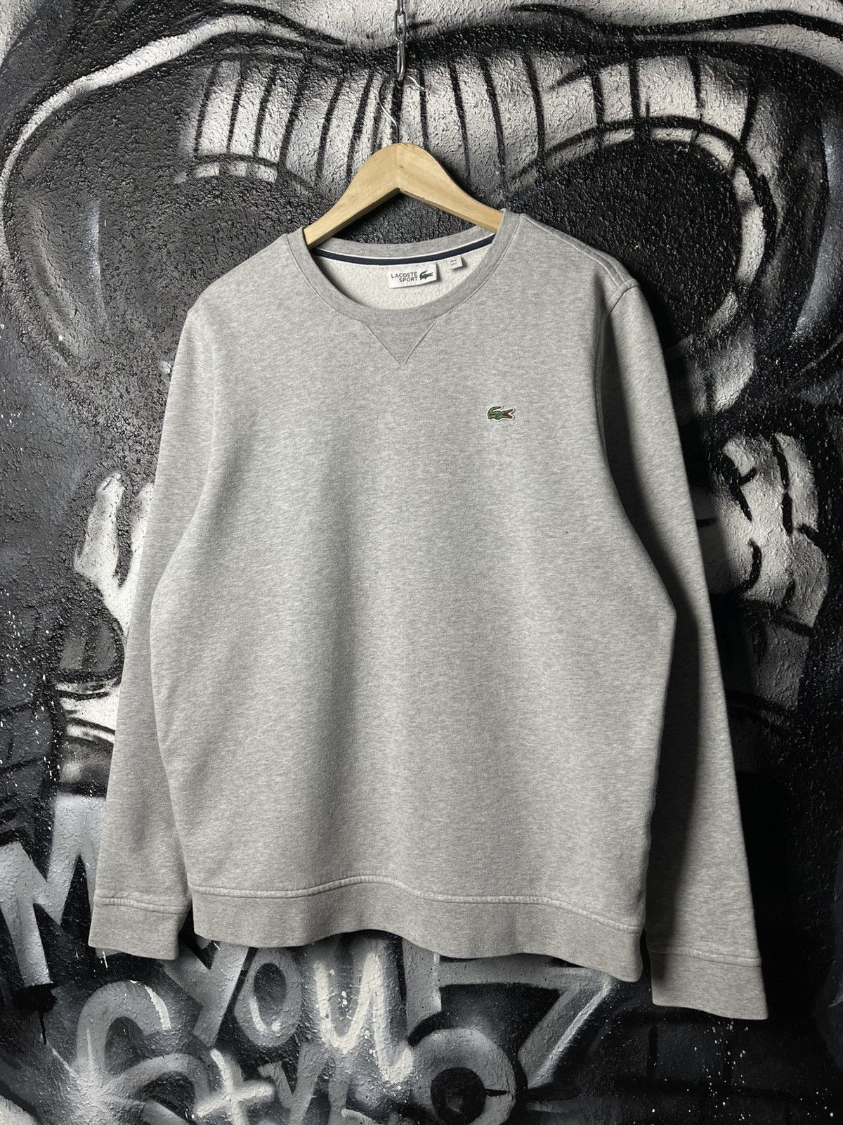 Lacoste Lacoste Sport Grey Basic Sweatshirt Men’s Size L Size US L / EU 52-54 / 3 - 1 Thumbnail