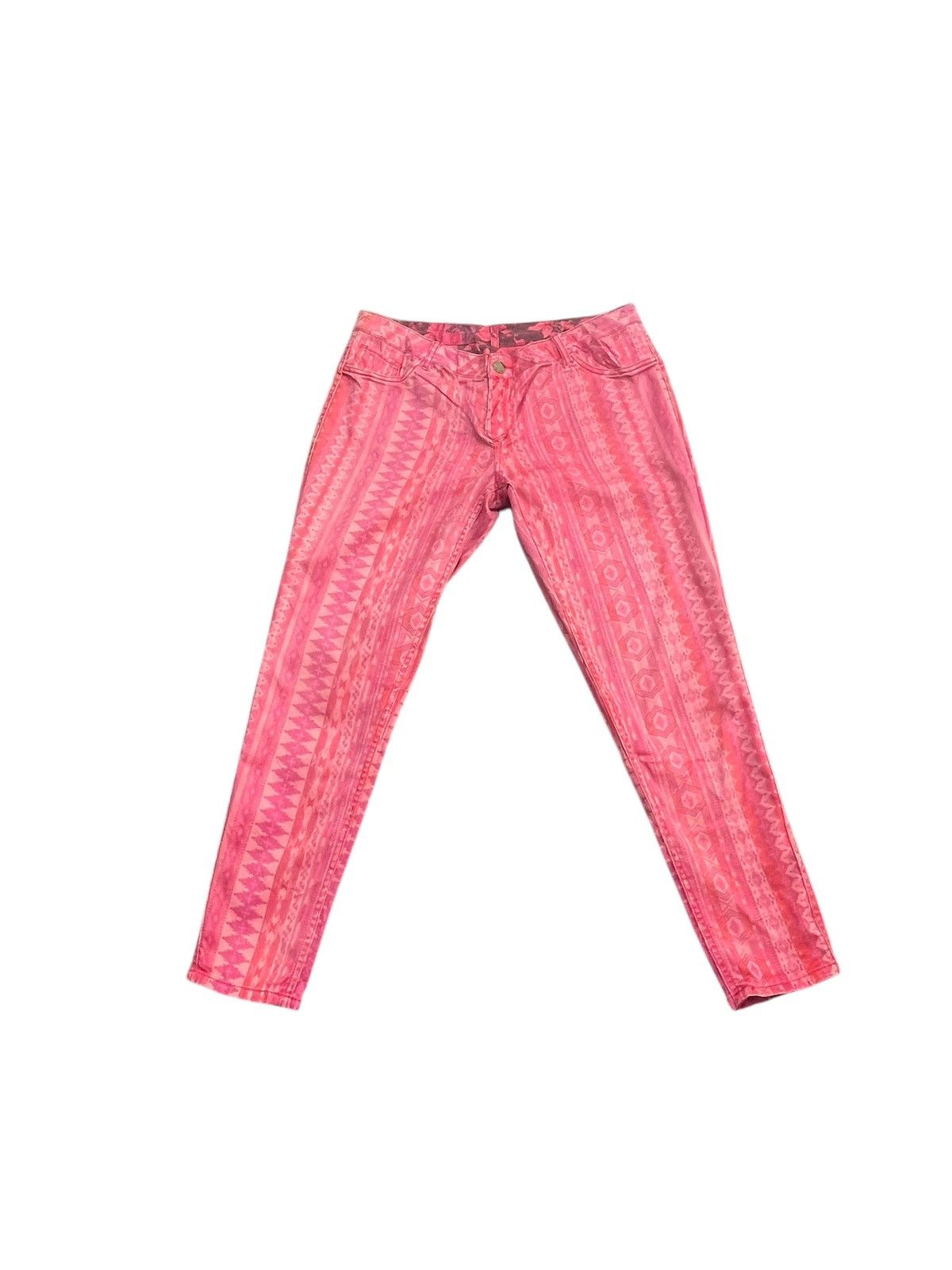 Japanese Brand Flip side Reverseable AOP Jeans Size 36" / US 14 / IT 50 - 1 Thumbnail