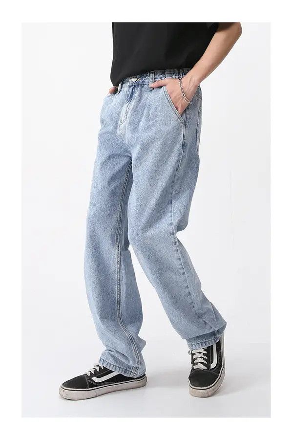 Japanese Brand Kahara x Kubo Light blue vintage casual light vintage jeans Size US 32 / EU 48 - 7 Thumbnail