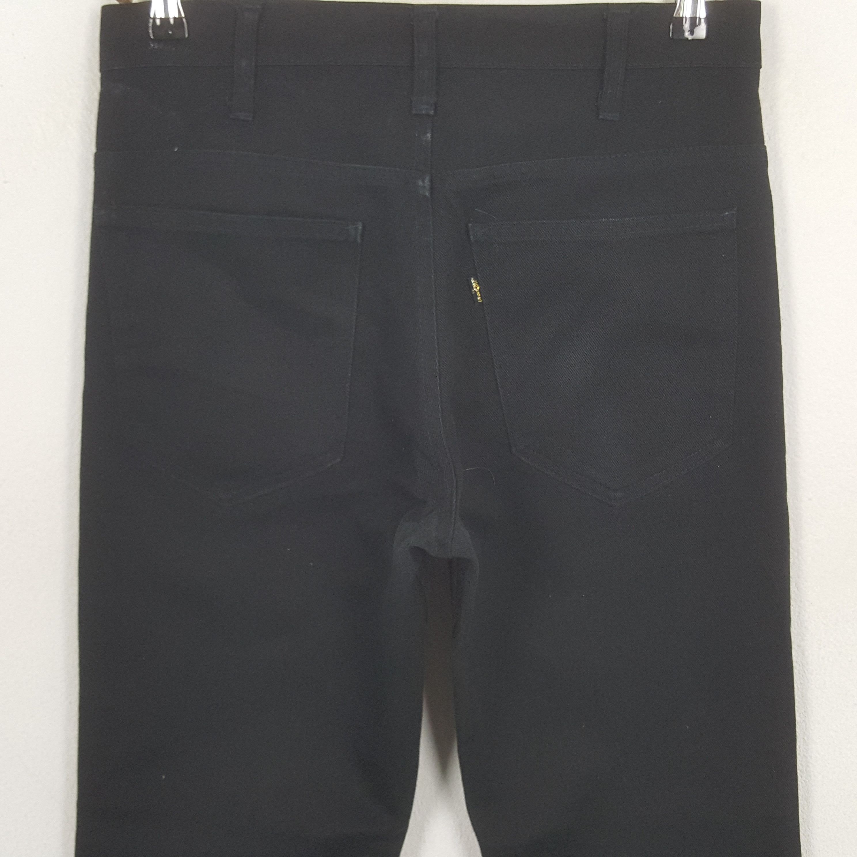 Levi's Vintage Levi's Sta-Prest Black Pants Size US 30 / EU 46 - 5 Thumbnail