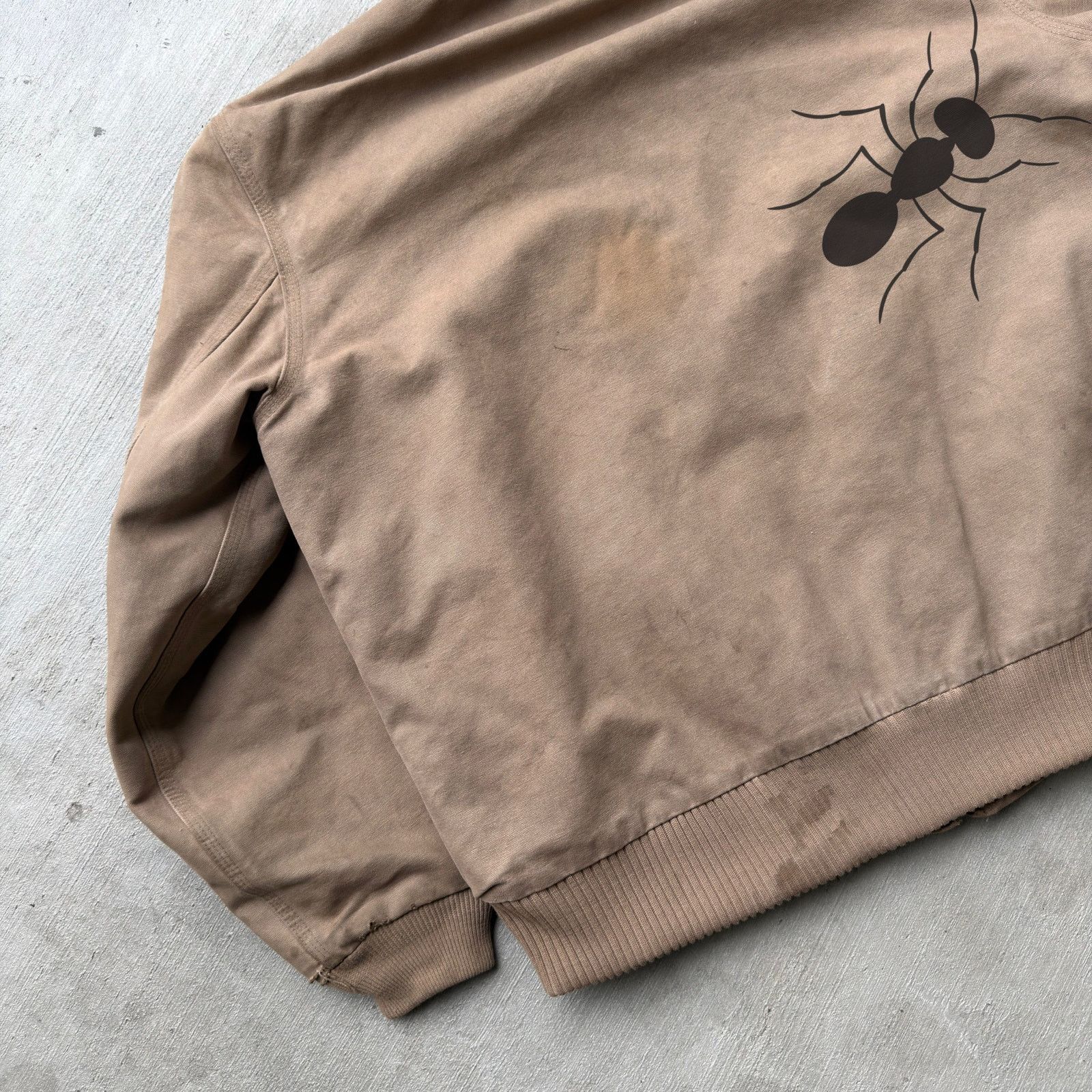 Carhartt × Vintage Carhartt J130 SDL brown hooded work wear jacket Size US L / EU 52-54 / 3 - 7 Thumbnail
