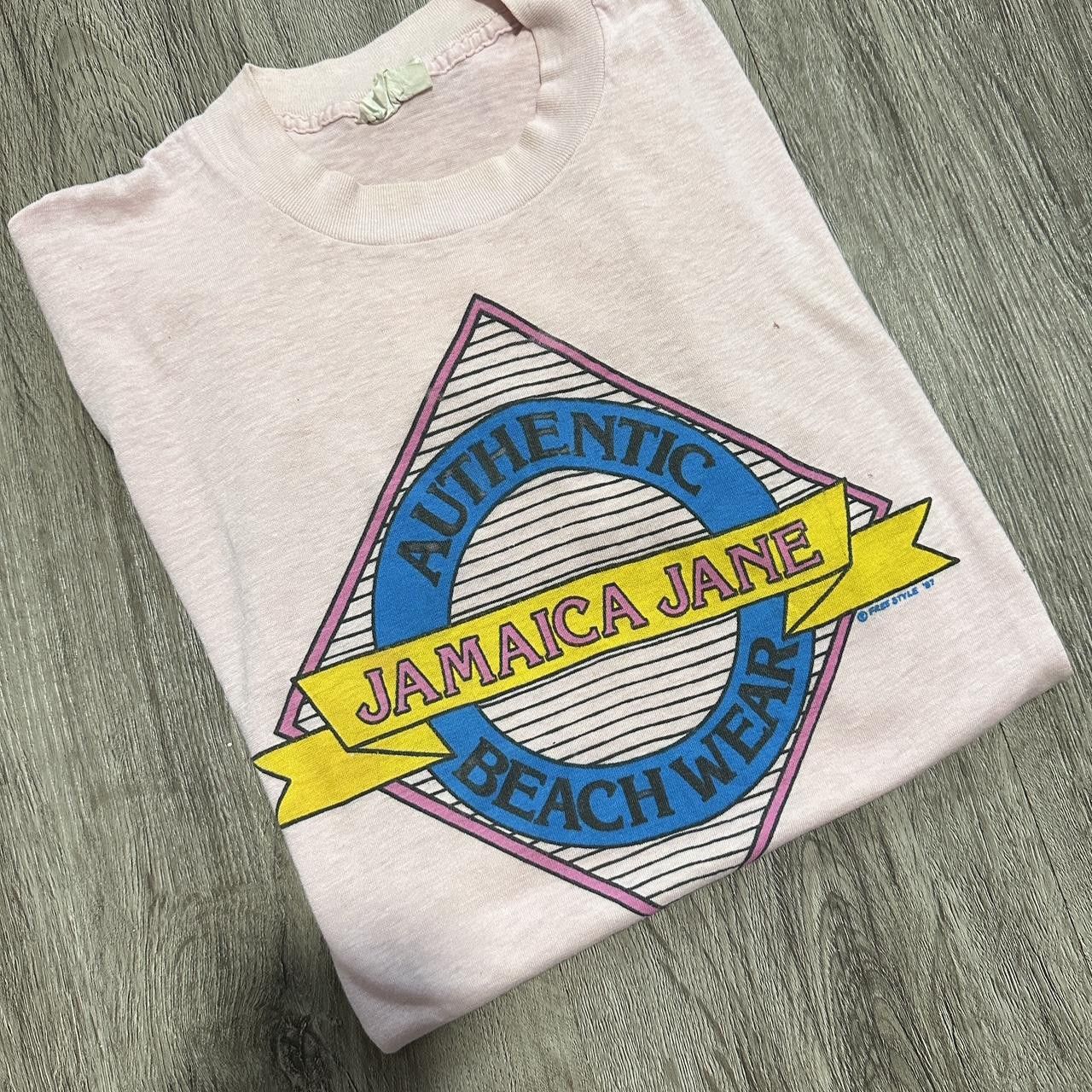 Vintage Vintage 1987 Jamaica Jane Beach wear summer time shirt Size US S / EU 44-46 / 1 - 1 Thumbnail