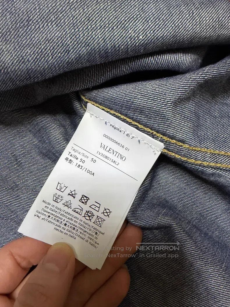 Valentino Valentino Denim shirt Size US L / EU 52-54 / 3 - 6 Thumbnail