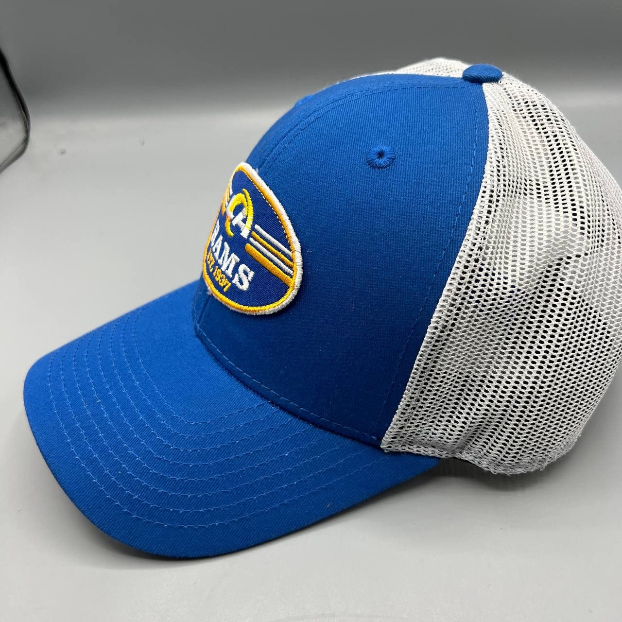 Other Los Angeles LA Rams Trucker Hat Men Team Apparel Snap Back Size ONE SIZE - 3 Thumbnail