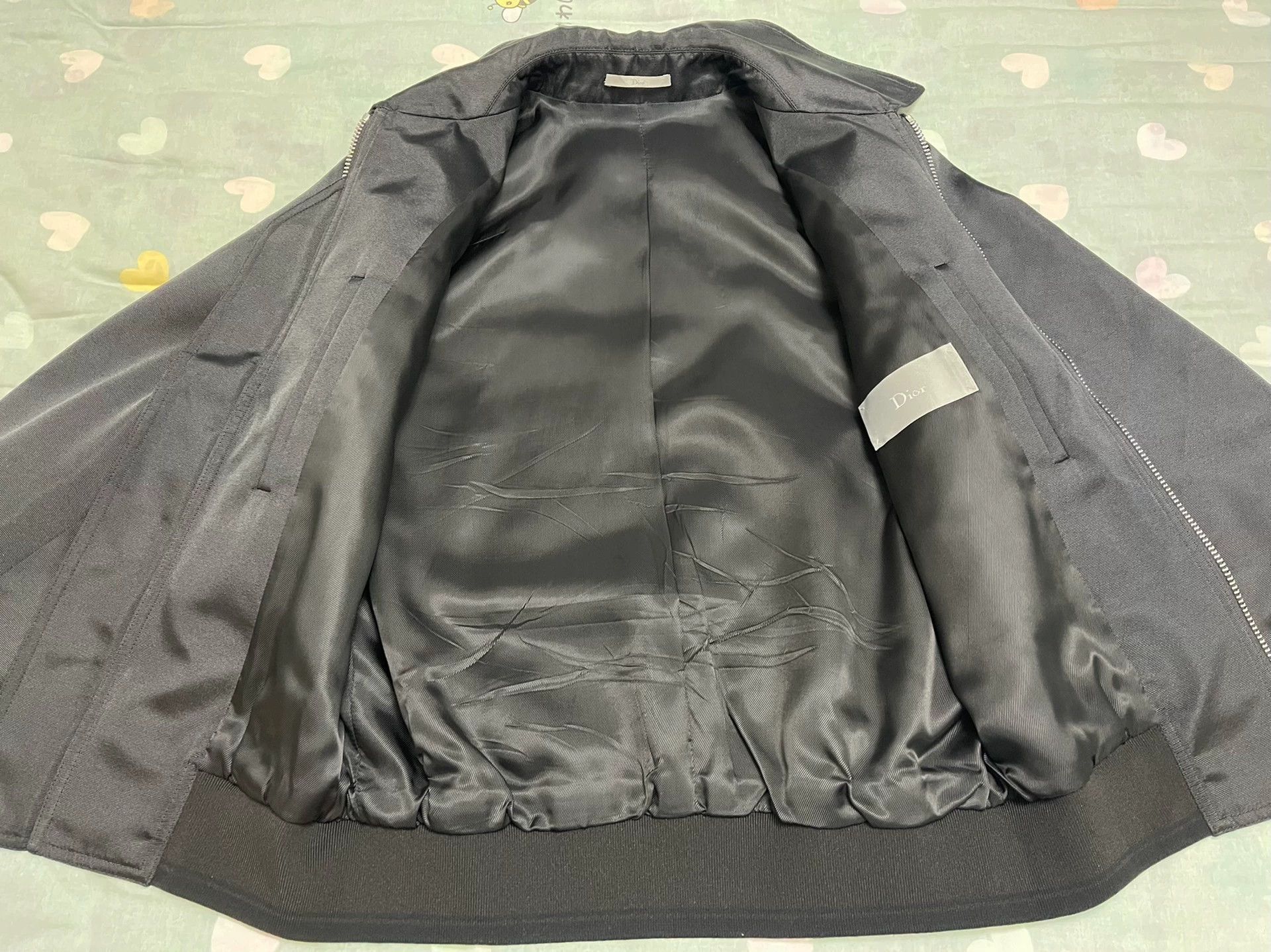 Dior Dior Homme Runway Silk Black OS Jacket 46 Size US S / EU 44-46 / 1 - 4 Thumbnail