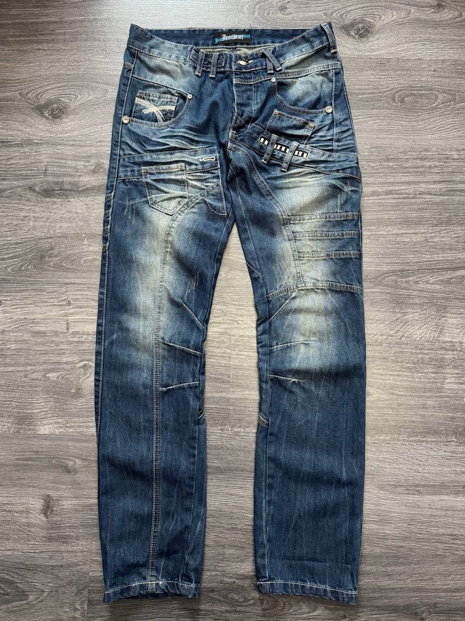 Vintage 2000s Avant Garde Janapese Style Distressed Jeans