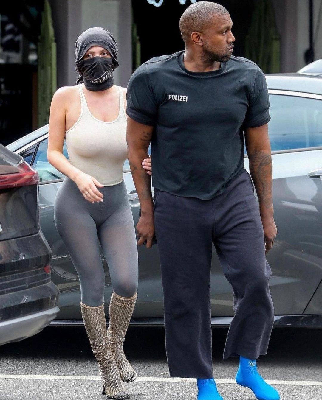 Gildan Polizei Big Logo Tee Shirt Vetements Style Kanye West Size US XXL / EU 58 / 5 - 12 Thumbnail