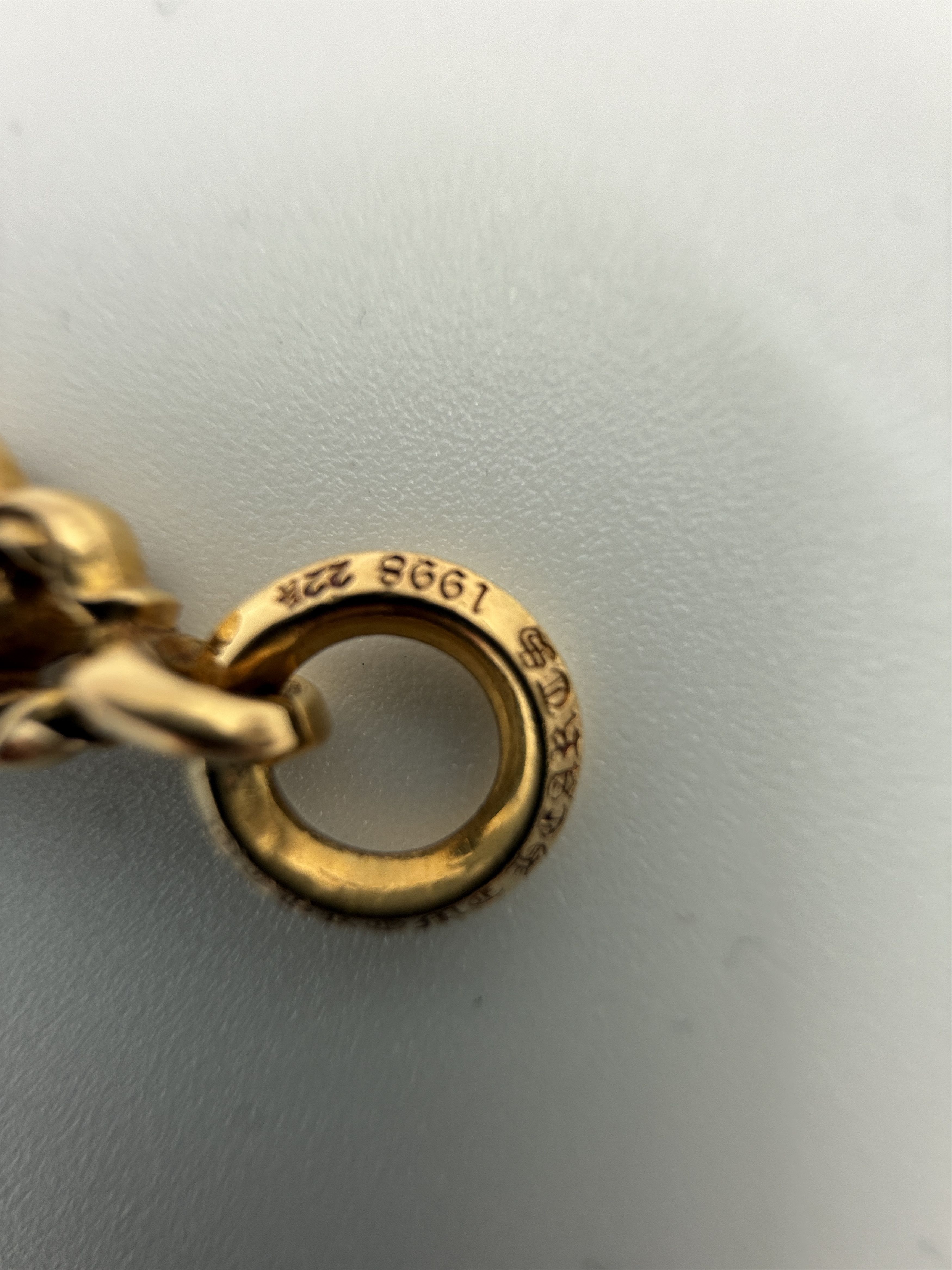 Chrome Hearts 22k Dagger Charm