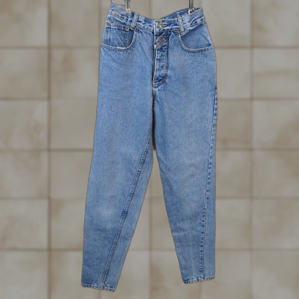 Vintage VINTAGE Lawman High waisted Mom jeans 1990s 5 buttons size 7 Blue Denim Women's? Size 28" / US 6 / IT 42 - 1 Thumbnail