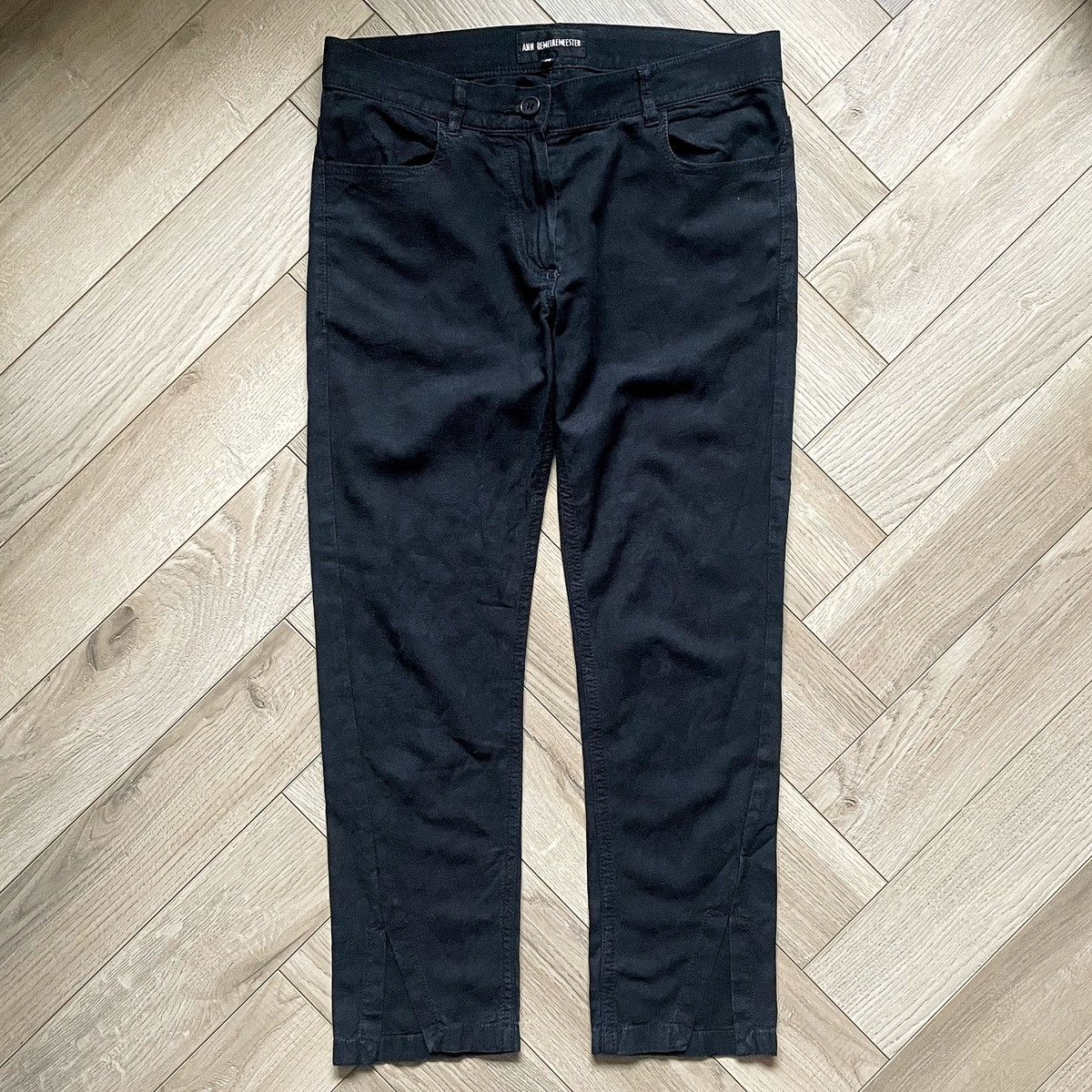 Ann Demeulemeester Ann Demeulemeester Baroque Noir Trousers Size 26" / US 2 / IT 38 - 4 Thumbnail