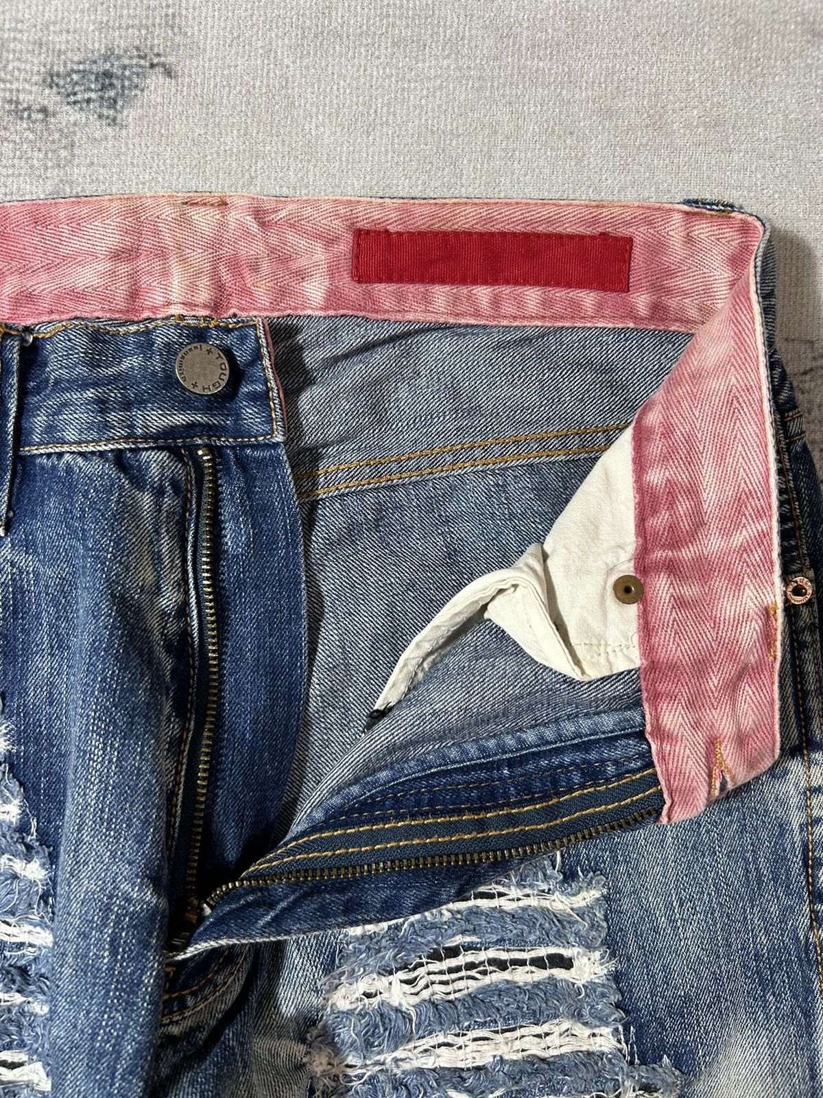 PPFM 2000s Seditionaries Distressed Tough Jeans Smith Size US 31 - 12 Thumbnail