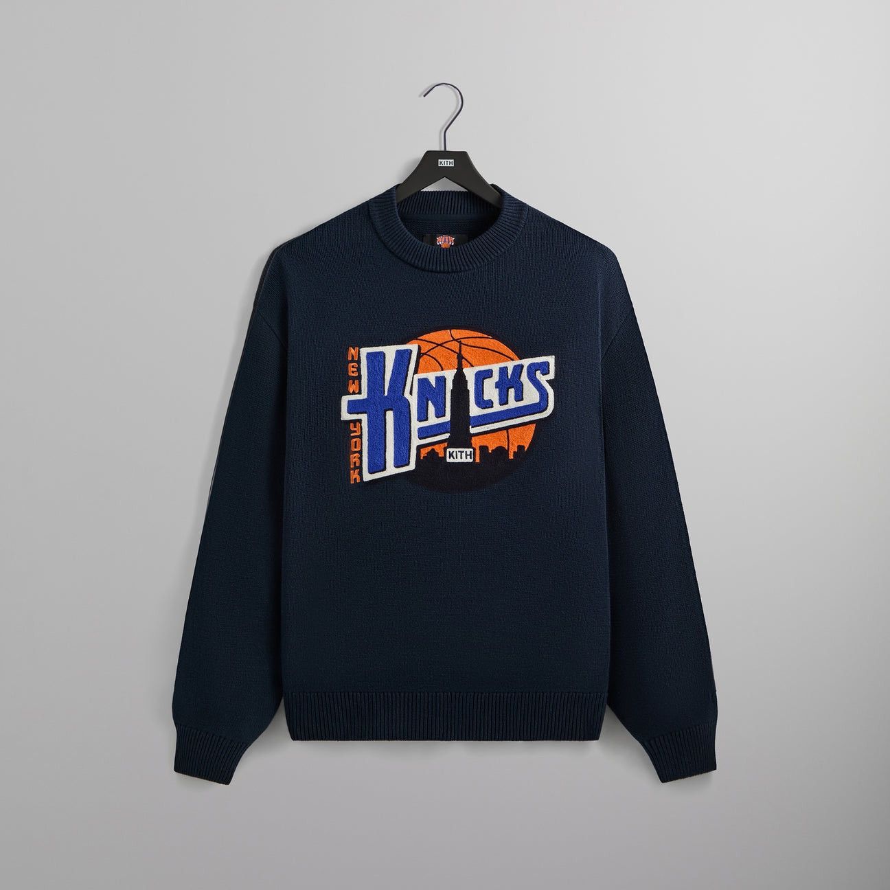 Kith Kith for NY Knicks Ball Lewis Sweater Nocturnal Size XL Size US XL / EU 56 / 4 - 1 Thumbnail