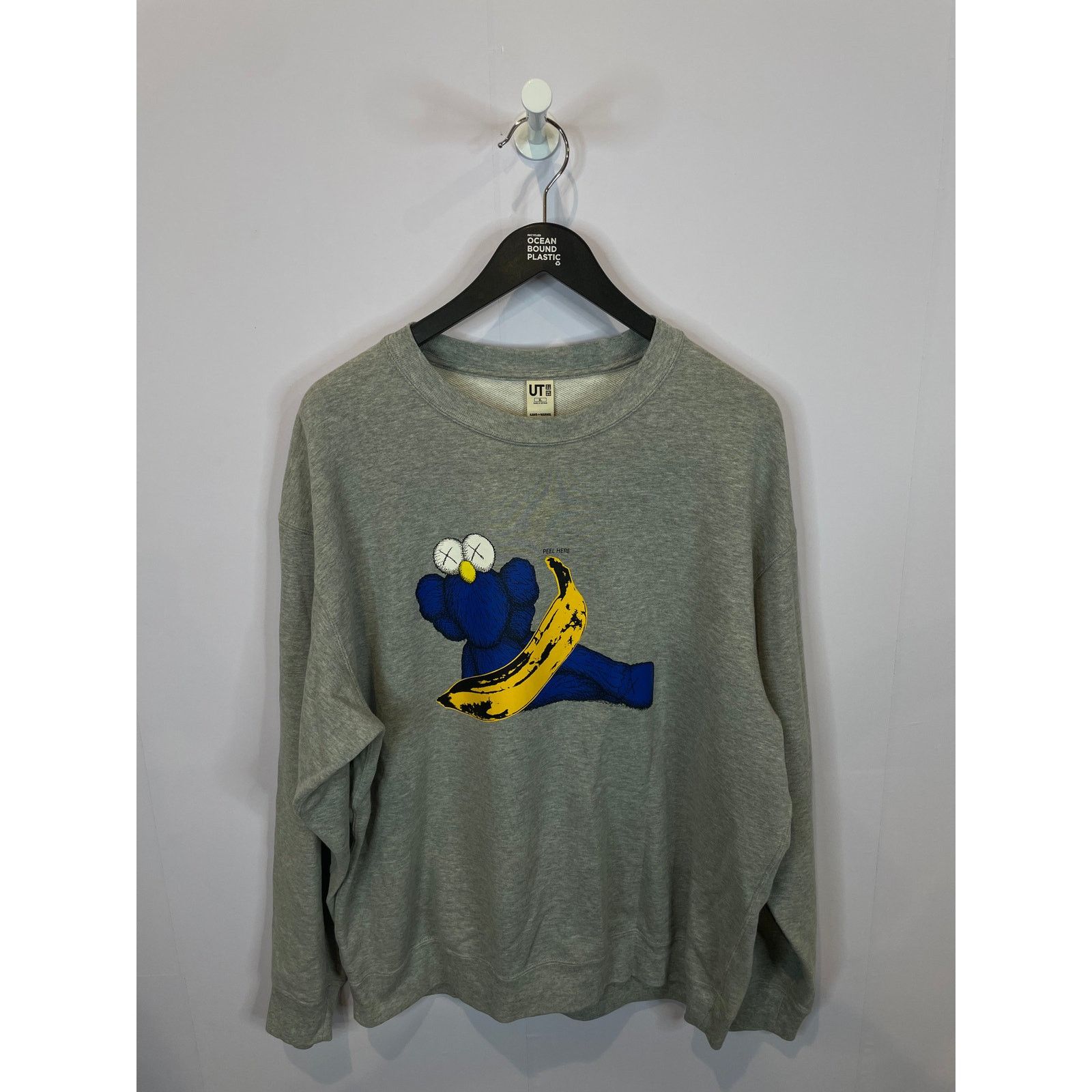 Kaws Kaws H&M Warhol Crewneck Grey Used XL Size US XL / EU 56 / 4 - 2 Thumbnail