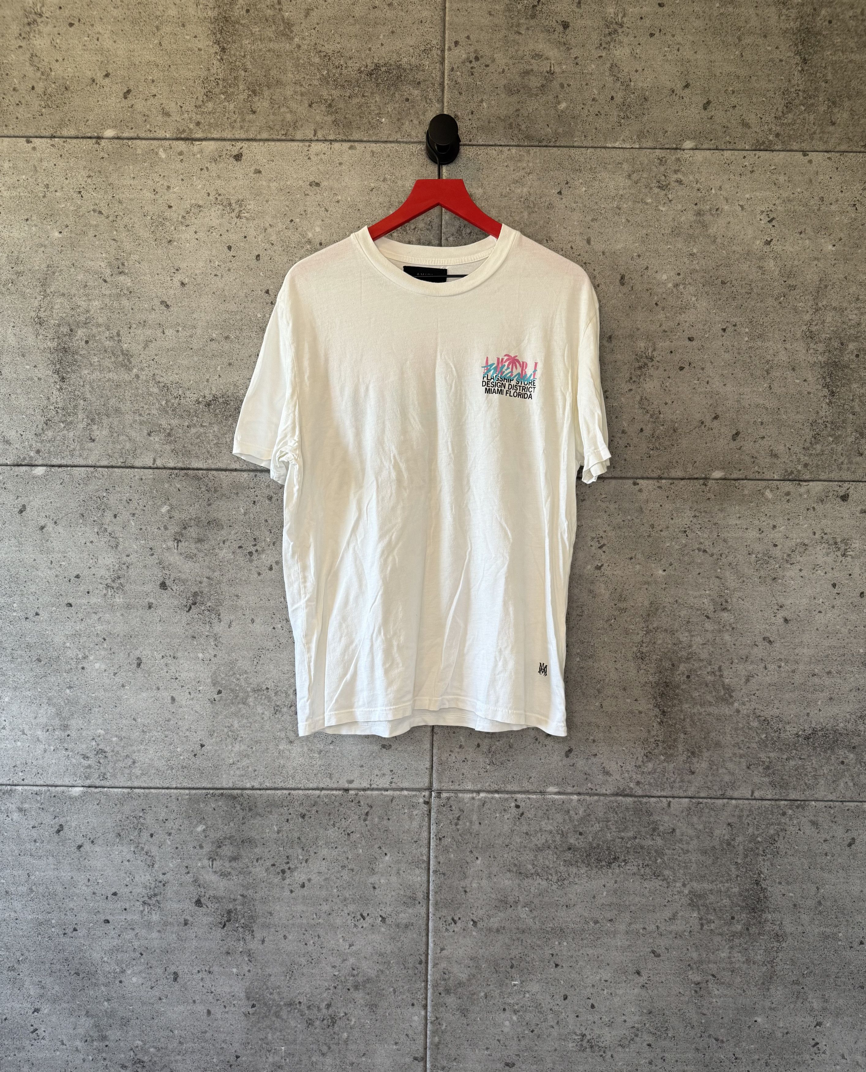Amiri Amiri miami design district flagship store t shirt Size US M / EU 48-50 / 2 - 2 Thumbnail