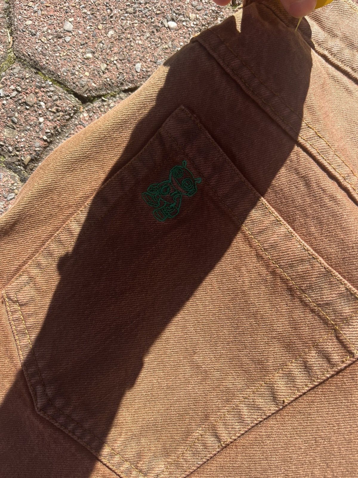 Japanese Brand × Vintage Vintage “DIGITS” Robo Denim Wide Leg Jeans 36x34 Size US 36 / EU 52 - 5 Thumbnail