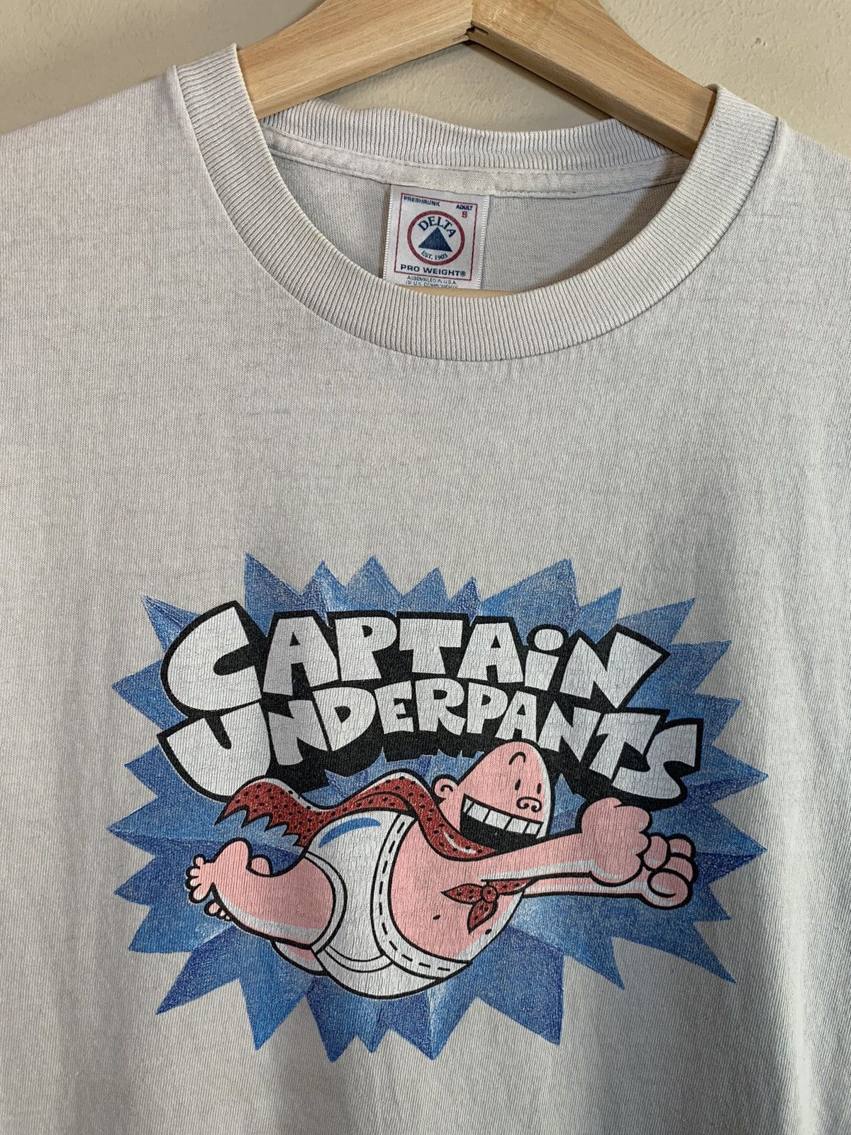 Vintage *RARE* Vintage 1997 Captain Underpants Book Art Promo Shirt Size US S / EU 44-46 / 1 - 2 Thumbnail
