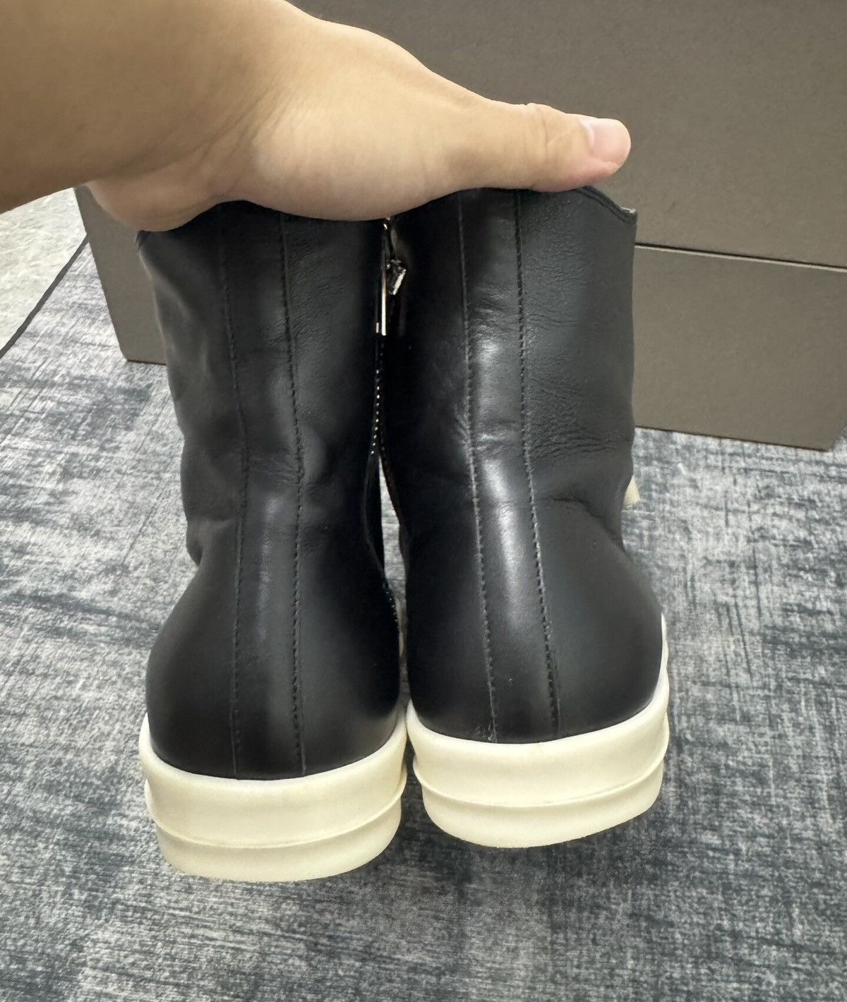 Rick Owens Rick Owens Mainline Leather Low-Top "Big Converse" Size US 10 / EU 43 - 5 Thumbnail