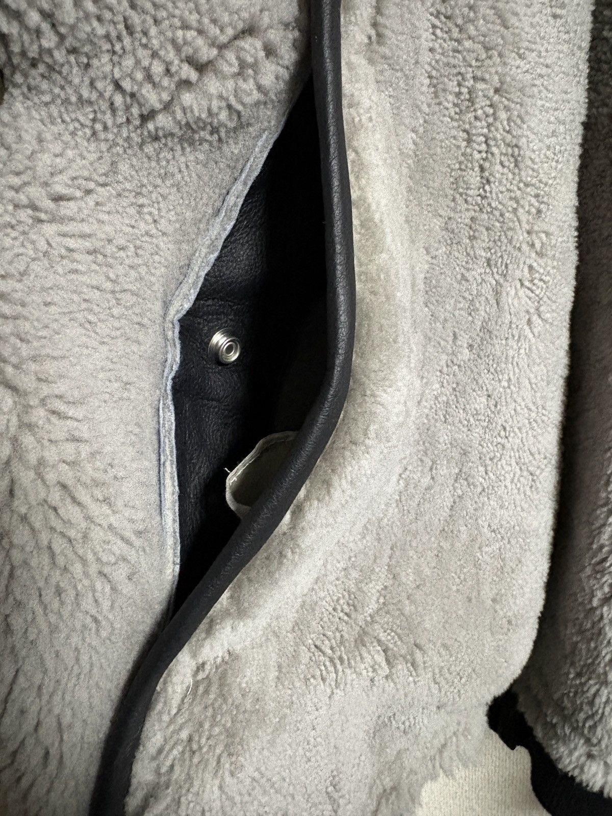 Rick Owens rick owens shearling bomber flight leather jacket Size US L / EU 52-54 / 3 - 10 Thumbnail