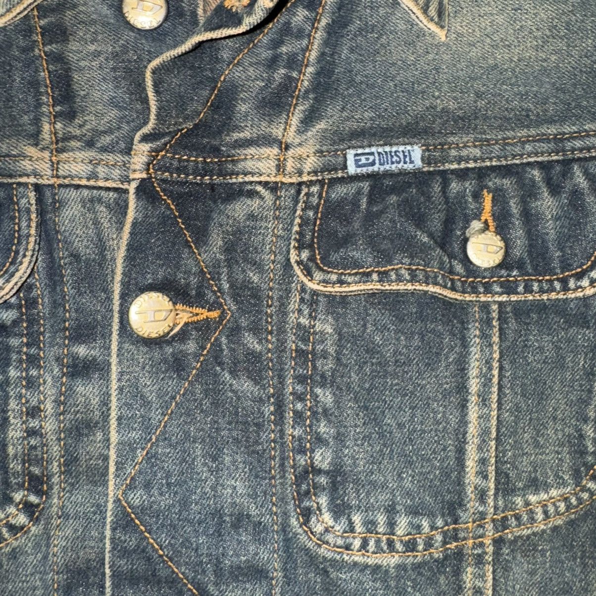 Diesel Vintage Women’s Diesel Denim Jacket, Size M, Great Condition Size M / US 6-8 / IT 42-44 - 3 Thumbnail