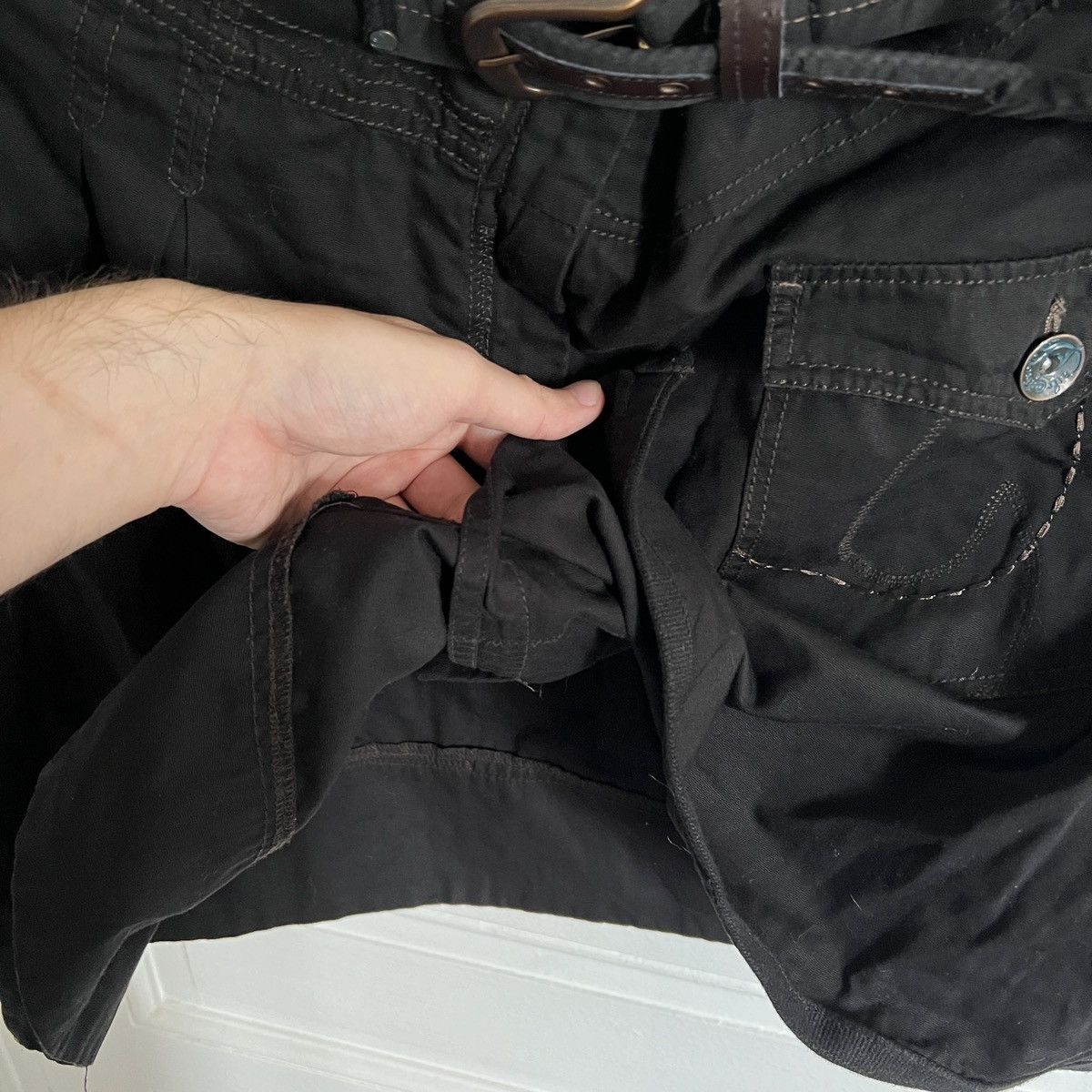 Japanese Brand × Vintage Y2K Skirt Grunge Goth 2000s mini punk diesel jpg cdg rick Size 24" / US 00 / IT 34 - 3 Thumbnail