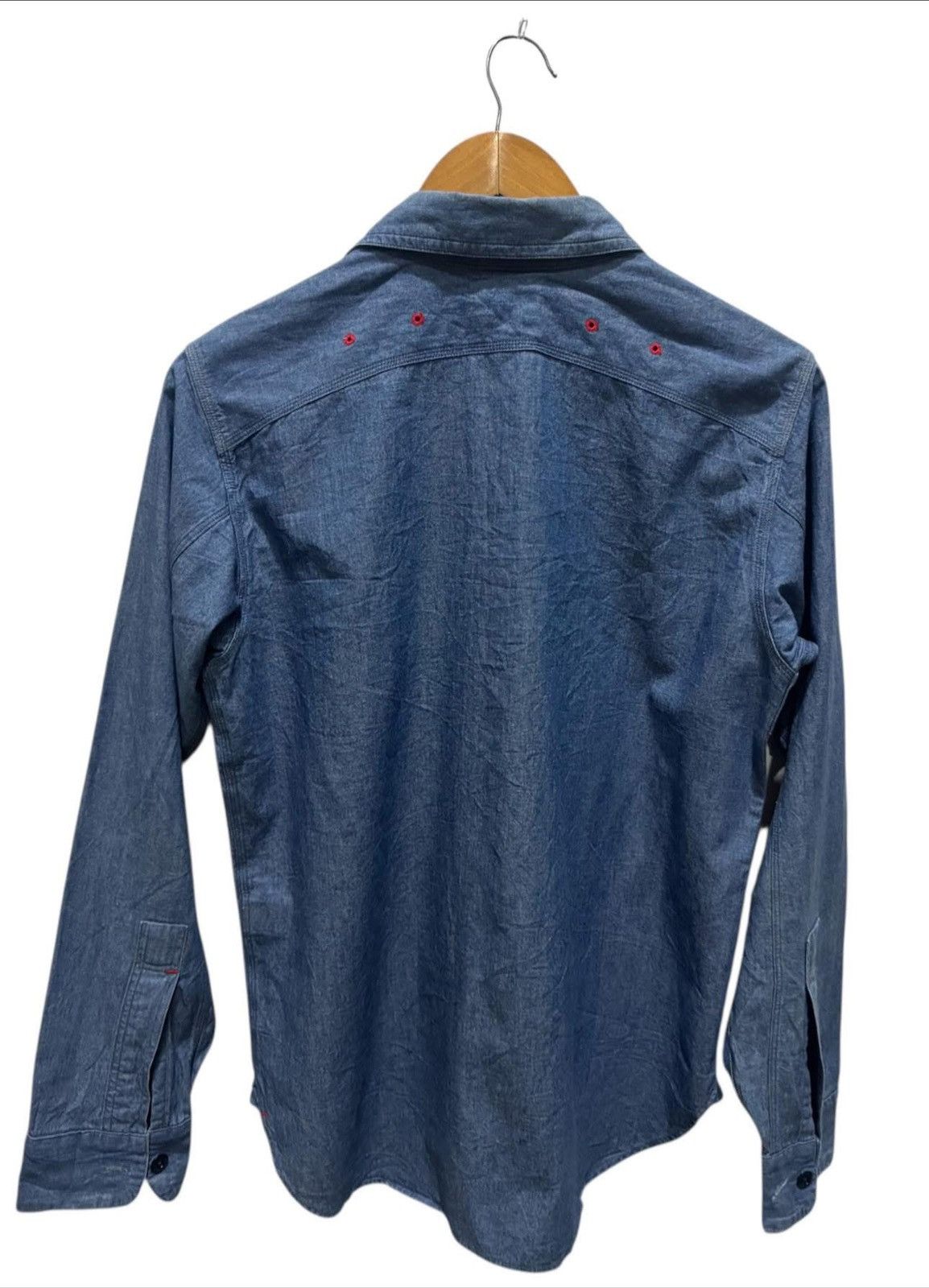 Bape A Bathing Ape x Big Yank Chambray Size US M / EU 48-50 / 2 - 2 Thumbnail