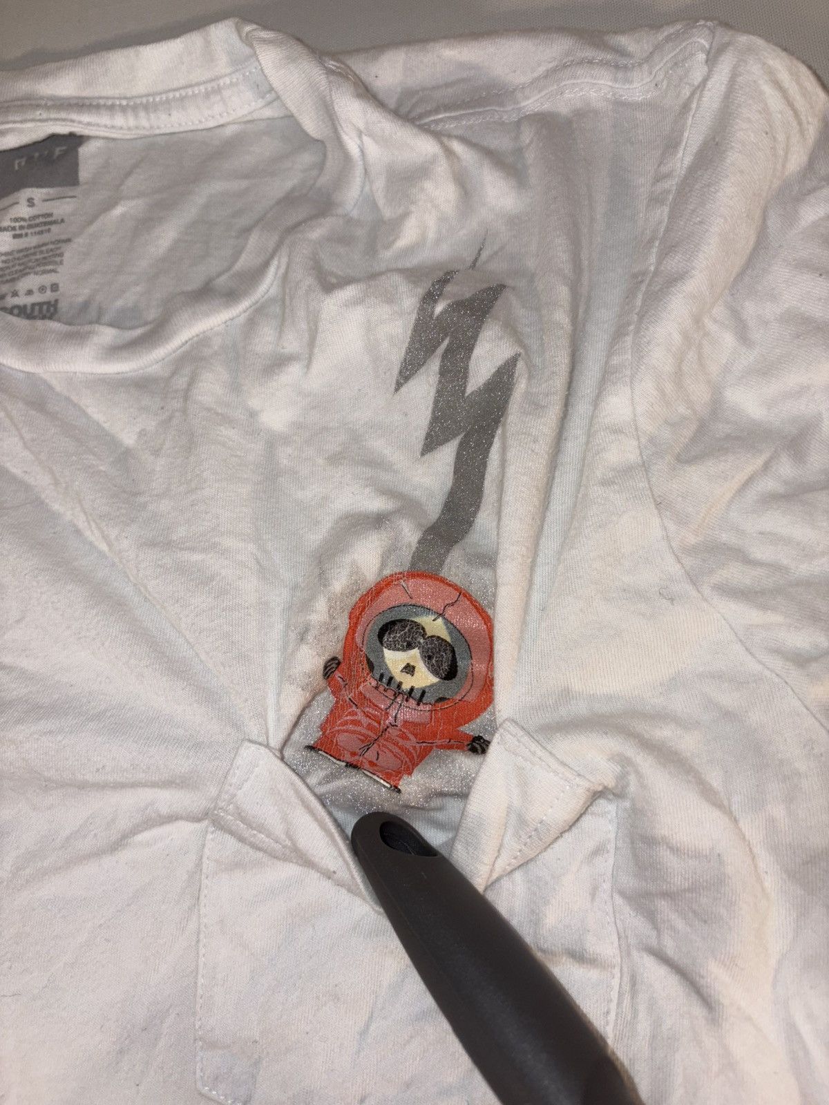 Huf HUF X South Park Kenny Thunderstruck Graphic Pocket T-Shirt Size US S / EU 44-46 / 1 - 3 Thumbnail