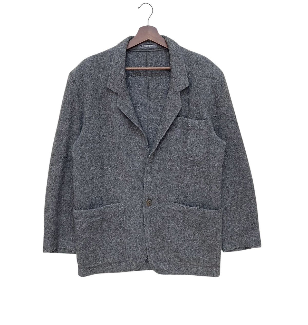 Issey Miyake Vintage Japanese Brand Issey Miyake Wool Jacket 1980s Size US M / EU 48-50 / 2 - 1 Thumbnail