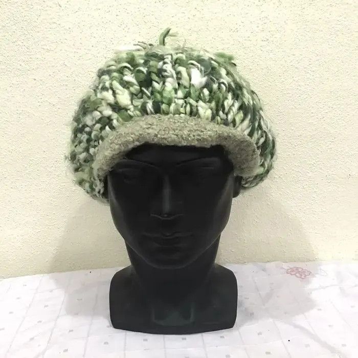 Japanese Brand × Kapital × Vintage Japanese Brand Reiriu Knit Beanie Hat Size ONE SIZE - 3 Thumbnail