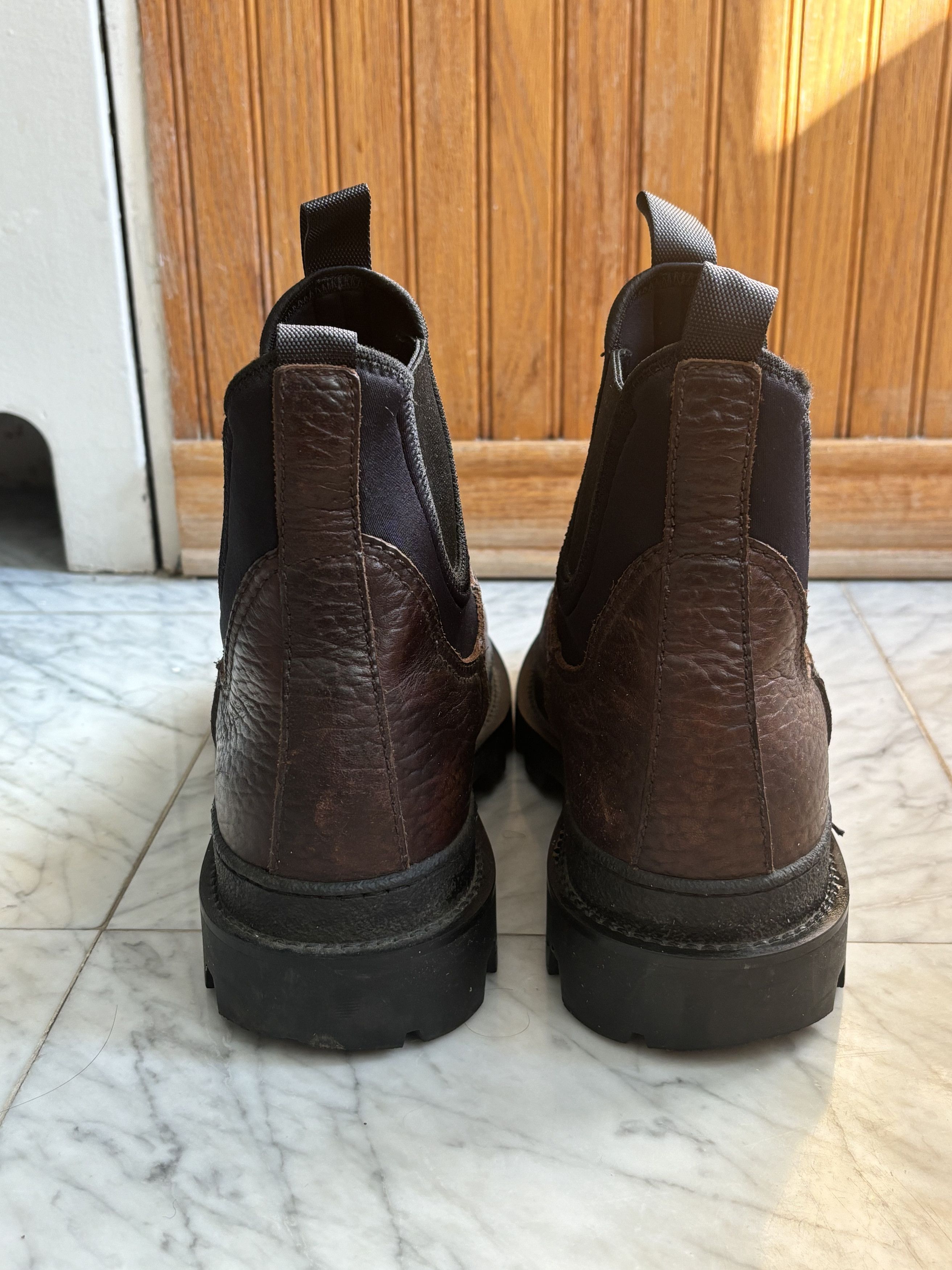 Prada Leather Boot with Neoprene Size US 10 / EU 43 - 4 Thumbnail