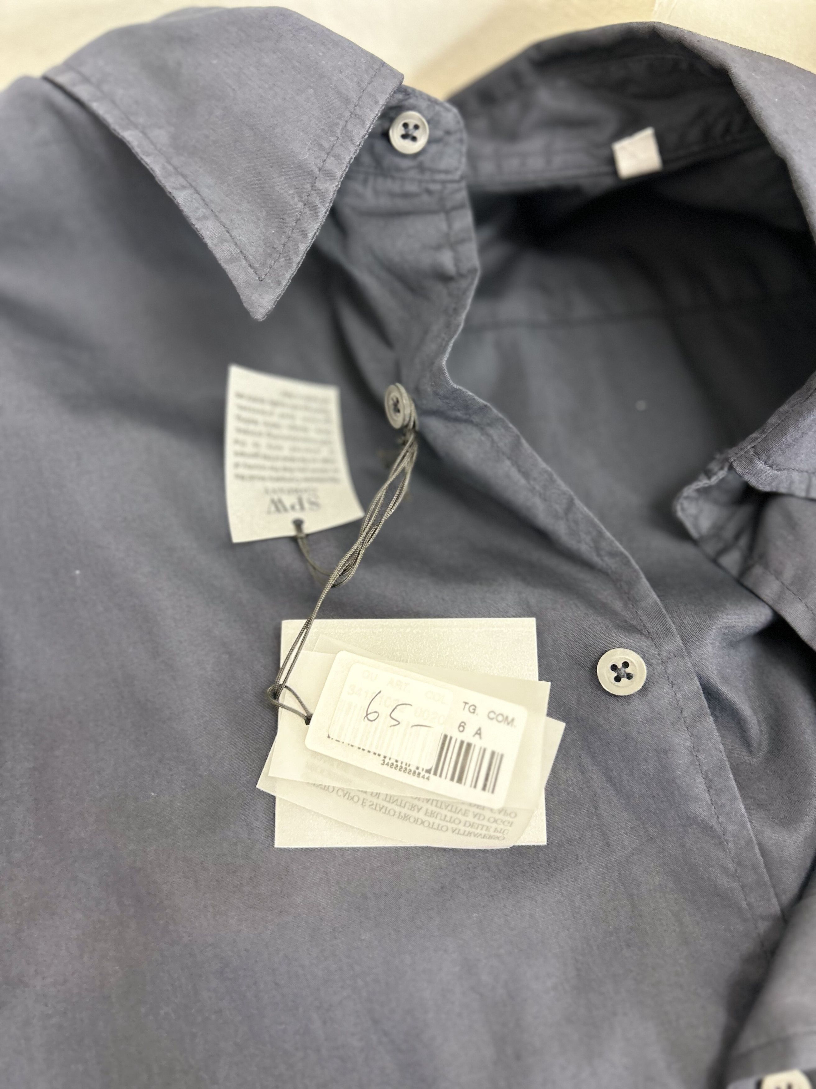 C.P. Company CP Company Blue Short Sleeve Shirt SIZE 6 Size US XXL / EU 58 / 5 - 4 Thumbnail