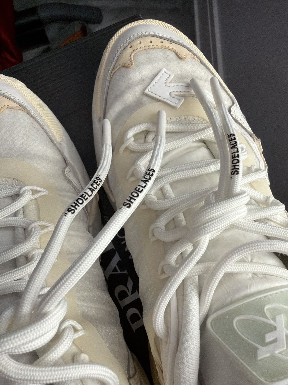 Off-White Off-White ODSY-1000 Cream Arrow – 43/ Size 10Great Condition Size US 10 / EU 43 - 6 Thumbnail