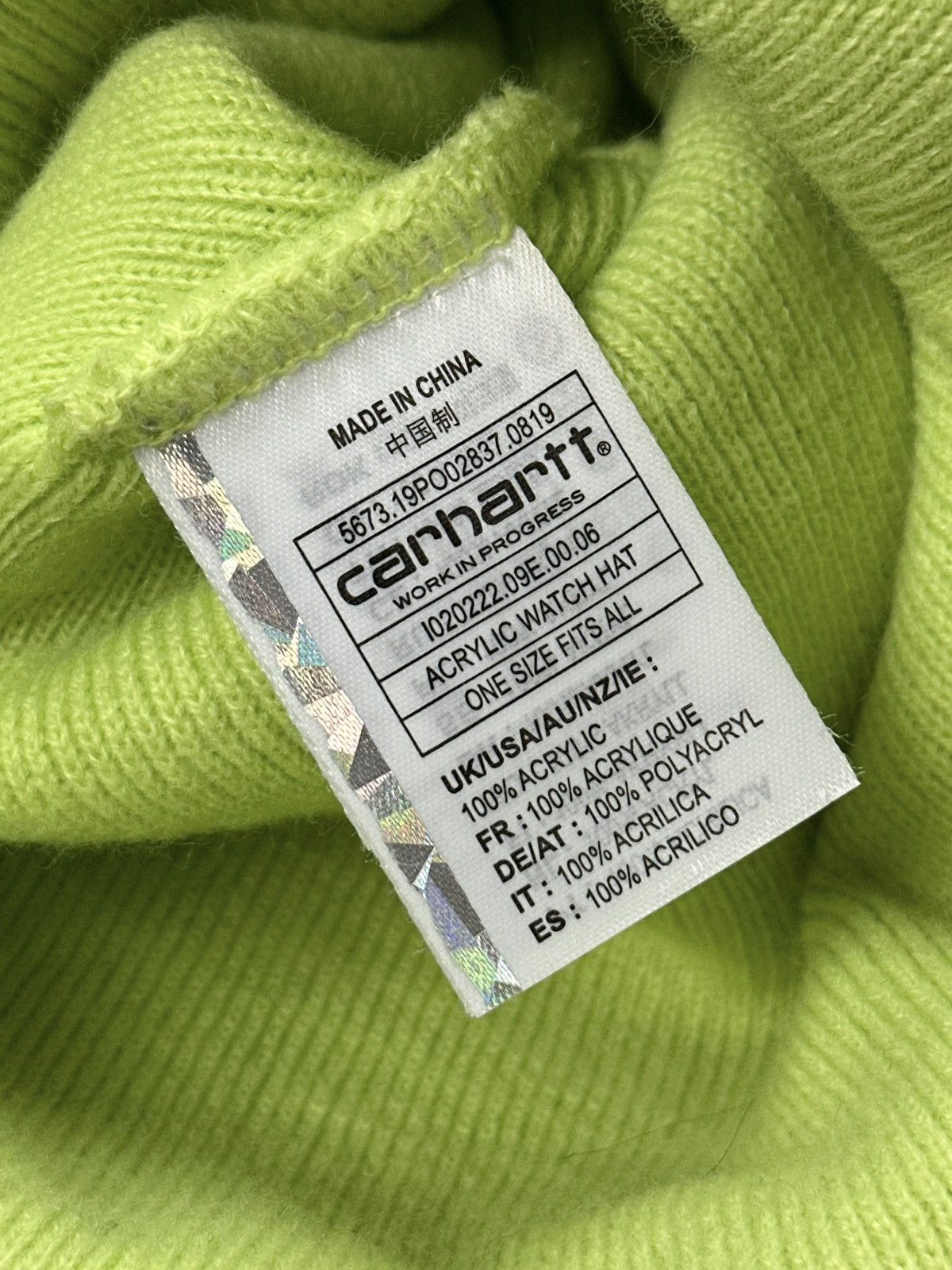 Carhartt Wip Carhartt WIP Acrylic Watch Hat Size ONE SIZE - 5 Thumbnail