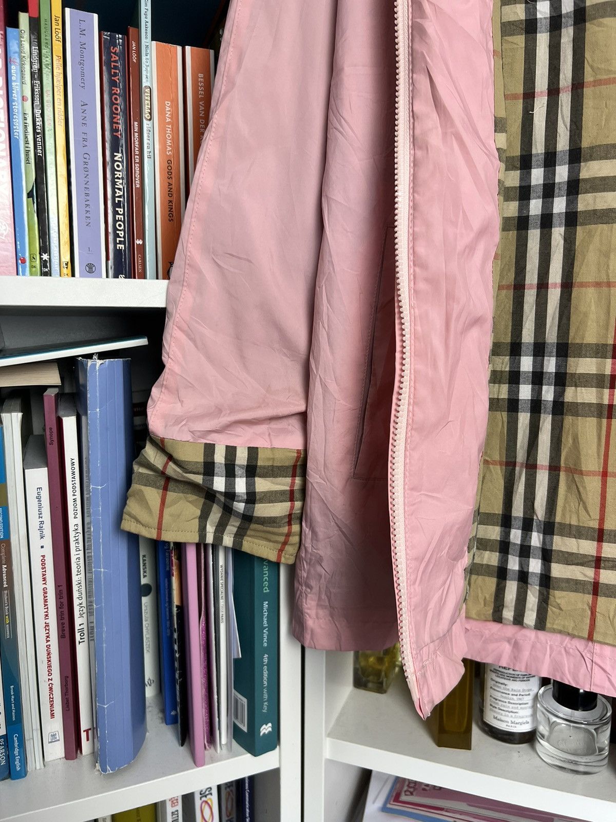 Burberry × Vintage Vintage y2k Burberry Nova check pink windbreaker jacket XS Size XS / US 0-2 / IT 36-38 - 7 Thumbnail
