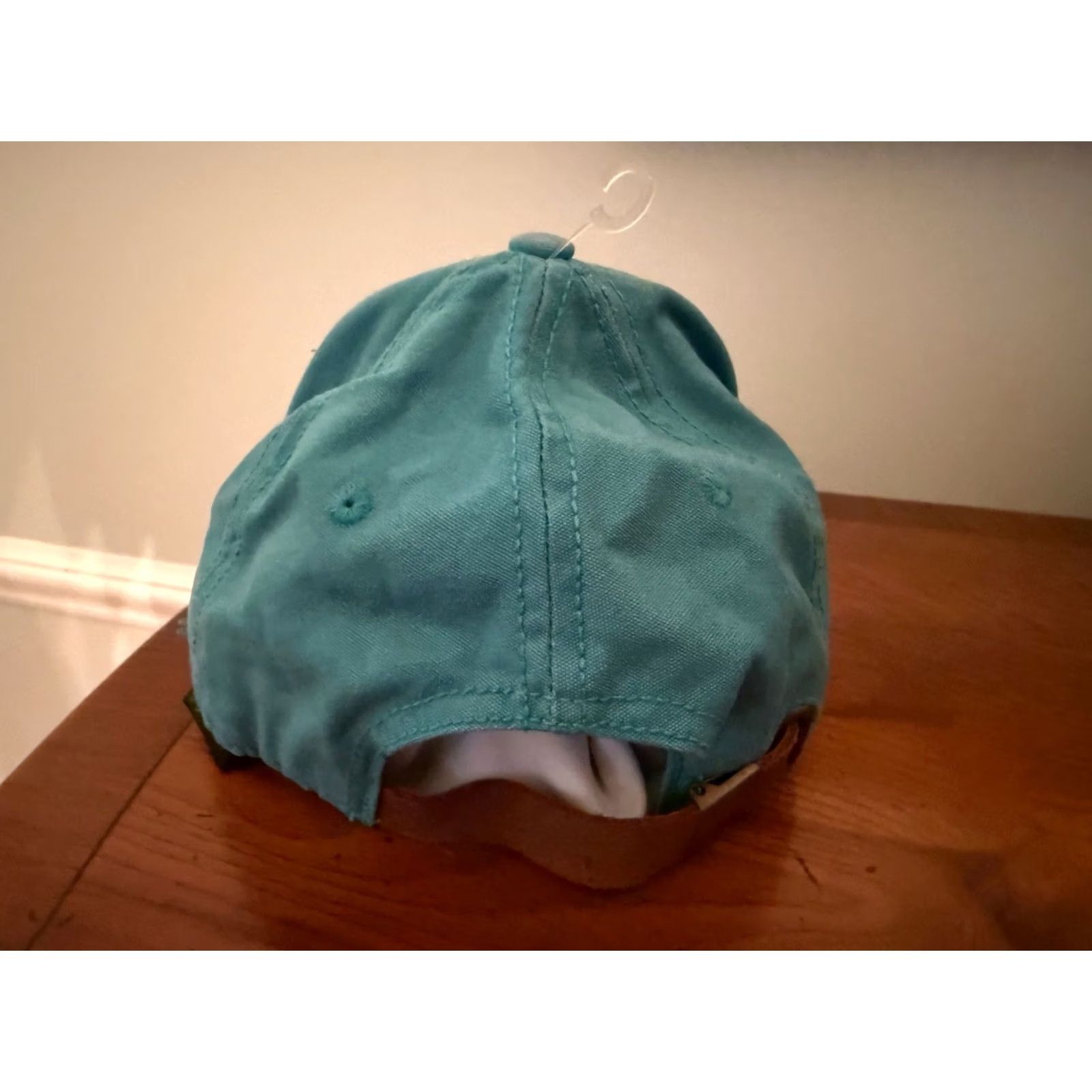 Helly Hansen Metallica Hat Cap Strapback Adjustable Embroidered Metal Band Rock Patch Leather Mens One Size Turquoise Twill Cotton Baseball Cap Vintage no N/A Size ONE SIZE - 3 Thumbnail