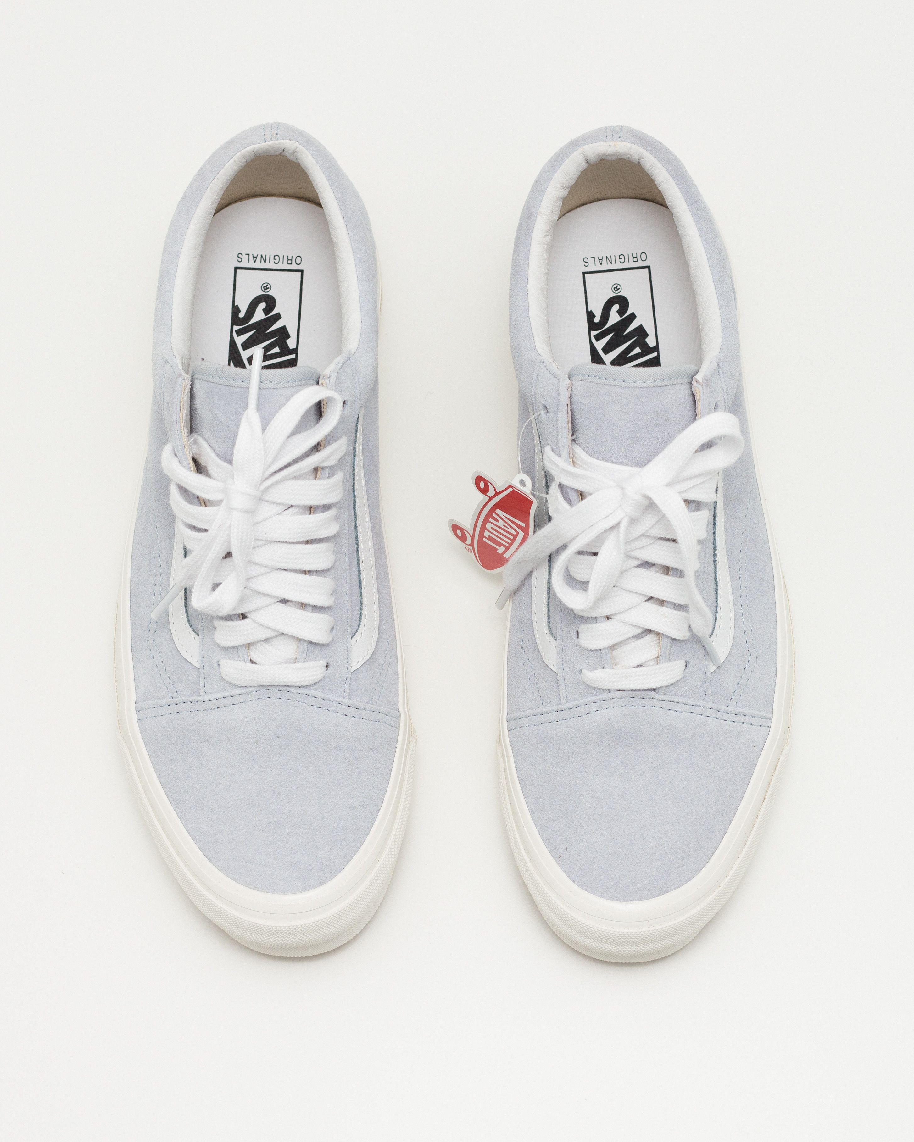 Vans Vault OG Old Skool L Gray Dawn Pig Suede Normcore Size US 9.5 / EU 42-43 - 8 Thumbnail