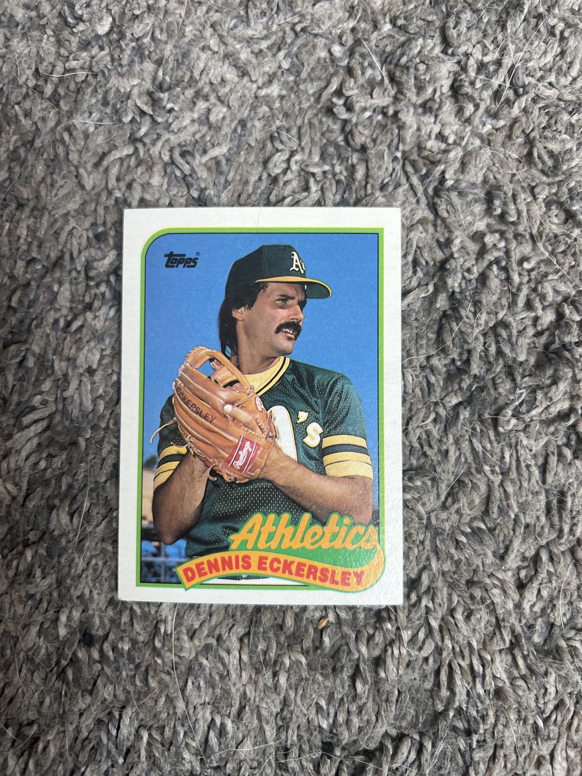 MLB 1989 Topps #370 Dennis Eckersley Card Size ONE SIZE - 1 Thumbnail