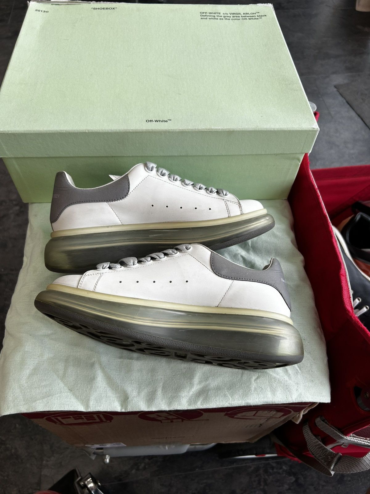 Alexander McQueen Alexander mcqueen reflective Size US 6.5 / IT 36.5 - 2 Thumbnail