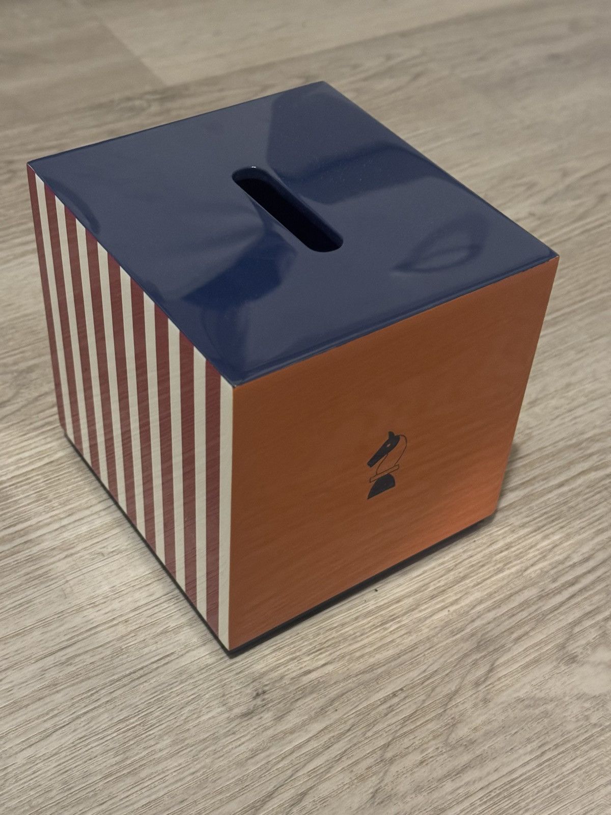 Hermes Hermes K-Box Square Tissue Box Multicolor Lacquered Wood Size ONE SIZE - 1 Thumbnail