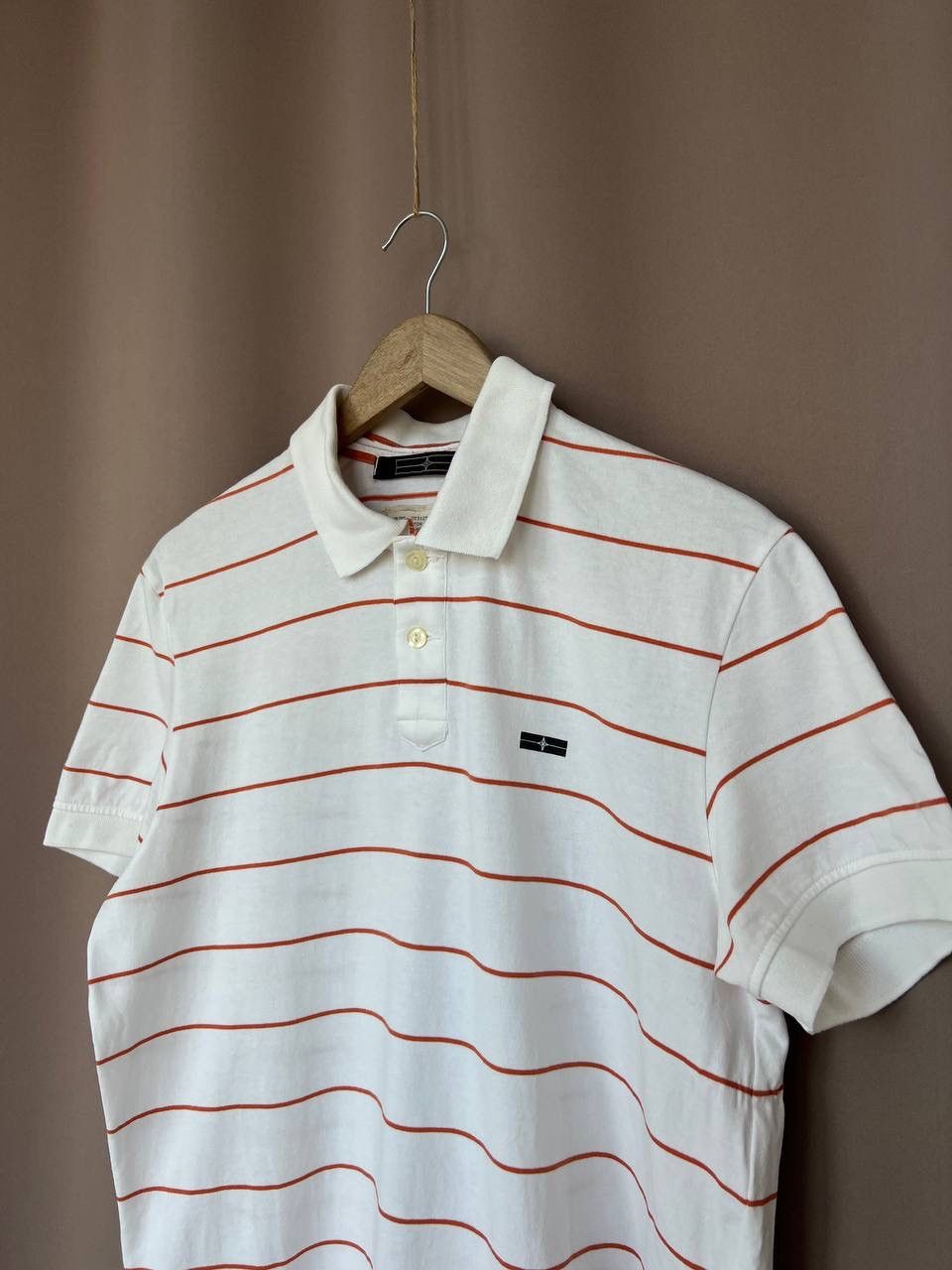 Stone Island Stone Island Denims Vintage Striped Polo Shirt Mens Size M/L Size US M / EU 48-50 / 2 - 4 Thumbnail