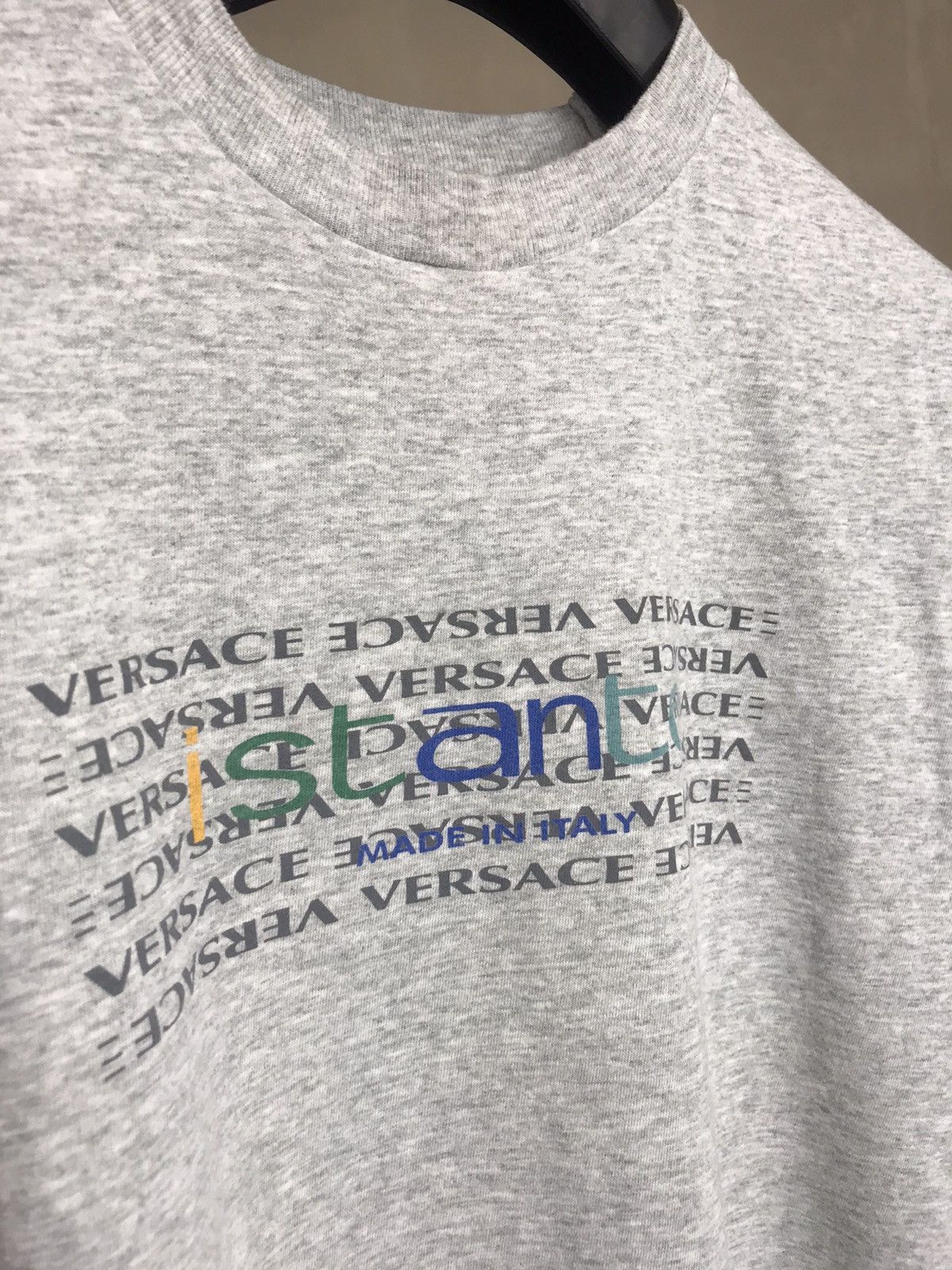 Versace 🔥 90s RARE Versace ISTANTE Archive Logo Shirt Size US L / EU 52-54 / 3 - 7 Thumbnail
