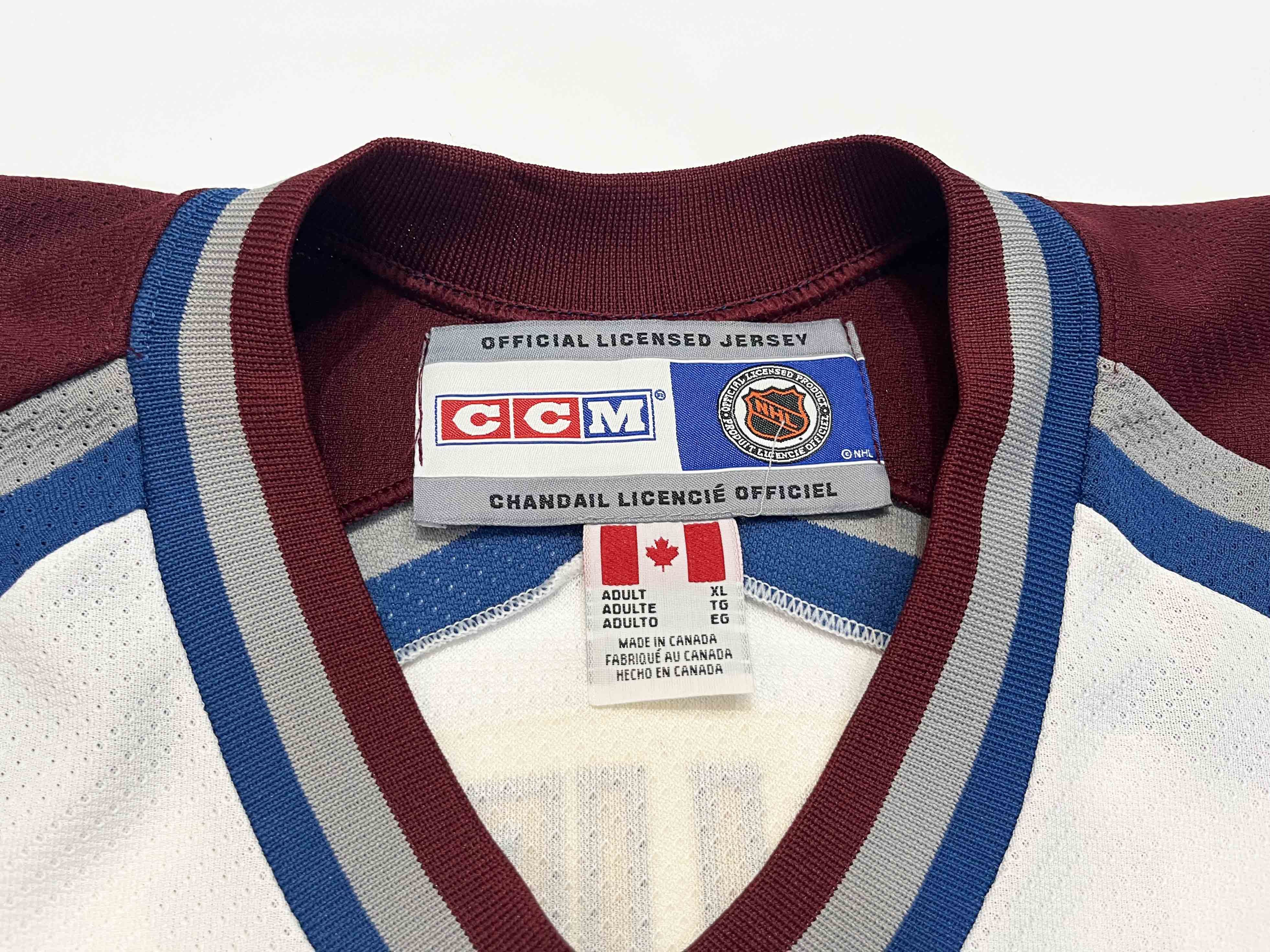 Ccm CCM Colorado Avalanche DRURY #18 NHL Hockey Jersey Size US XL / EU 56 / 4 - 4 Thumbnail