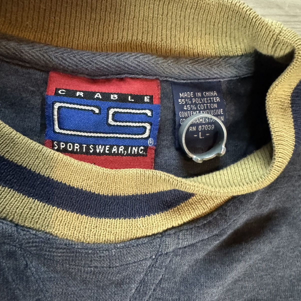 Vintage Vintage Crable Sportswear Label Size US L / EU 52-54 / 3 - 4 Thumbnail