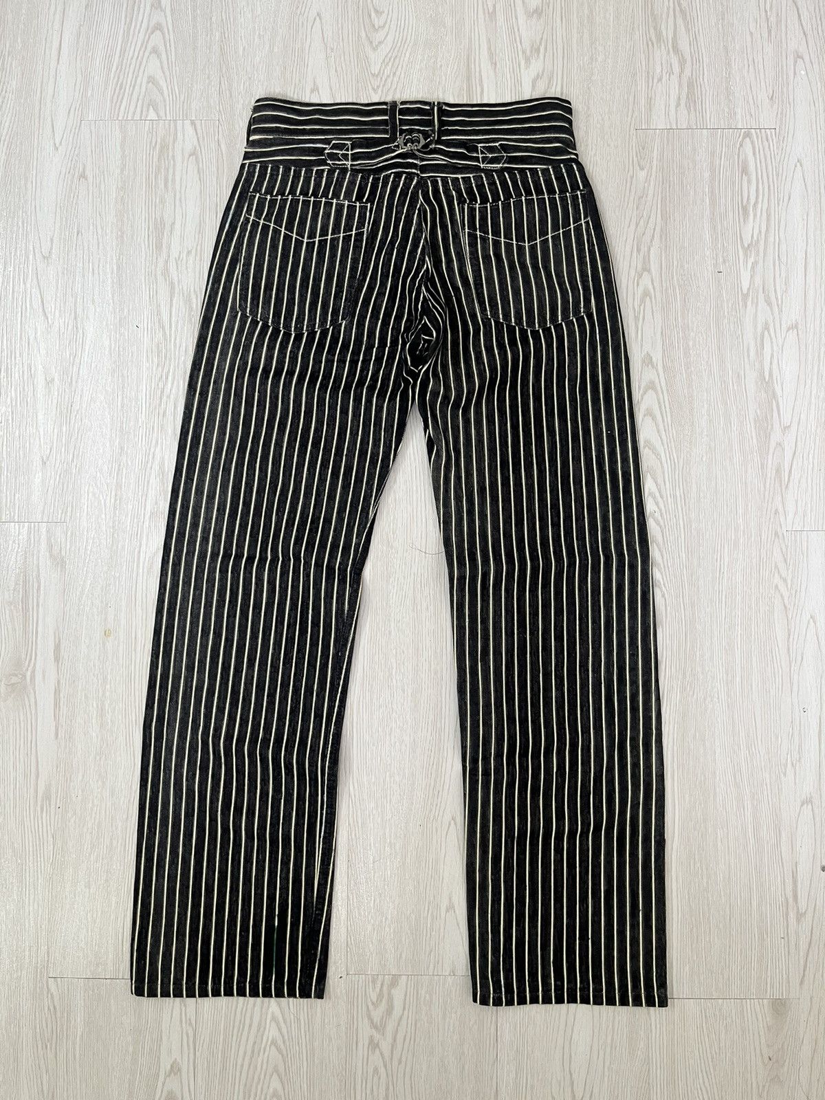Japanese Brand Vintage DMG Domingo Buckle Back Prisoner Pant Size 27" / US 4 / IT 40 - 3 Thumbnail