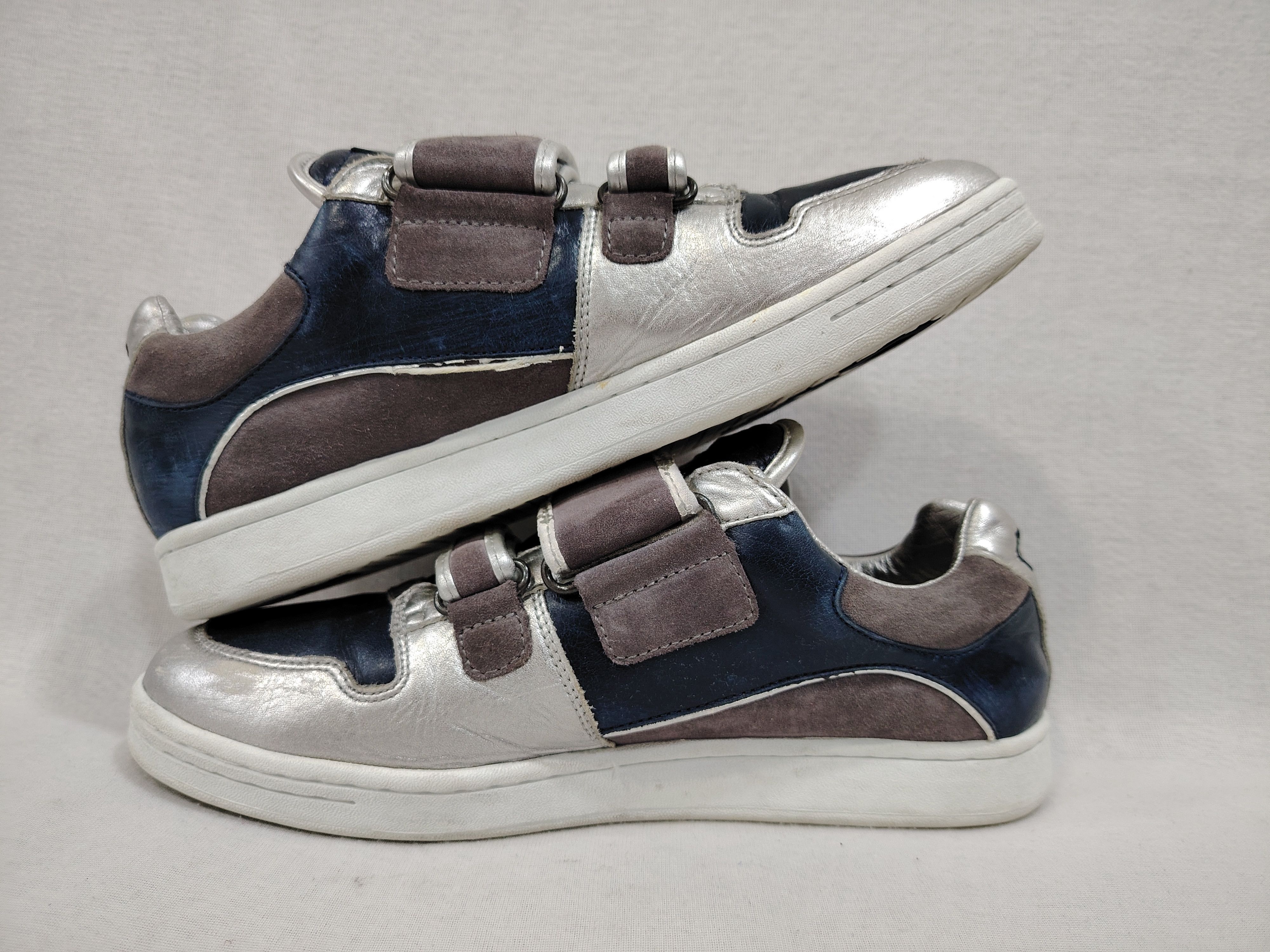 Dolce & Gabbana Dolce Gabbana D&G Bull Silver Sneakers Size 40 EUR Size US 7 / EU 40 - 7 Thumbnail