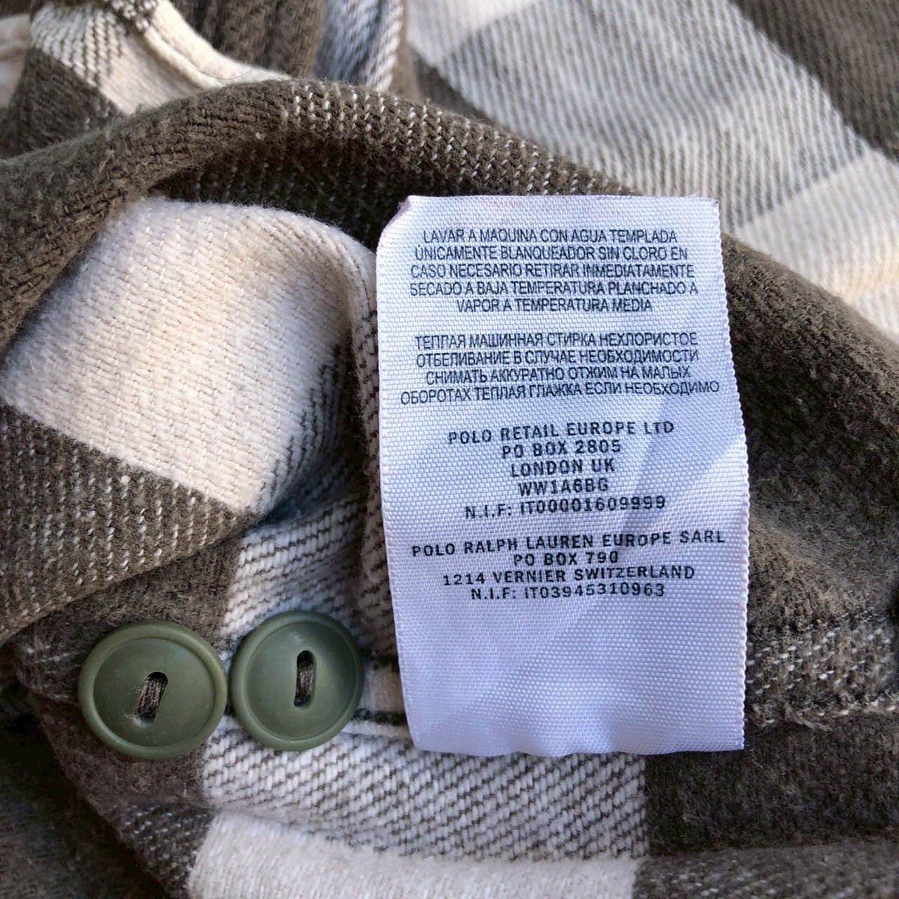 RRL Ralph Lauren RRL Ralph Lauren Plaid Flannel Work Shirt Size US M / EU 48-50 / 2 - 9 Thumbnail