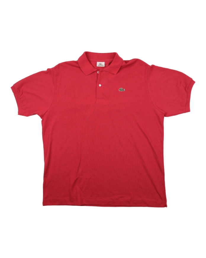 Lacoste Lacoste Short Sleeve Pique Polo Shirt Red Size XXL Size US XXL / EU 58 / 5 - 1 Thumbnail